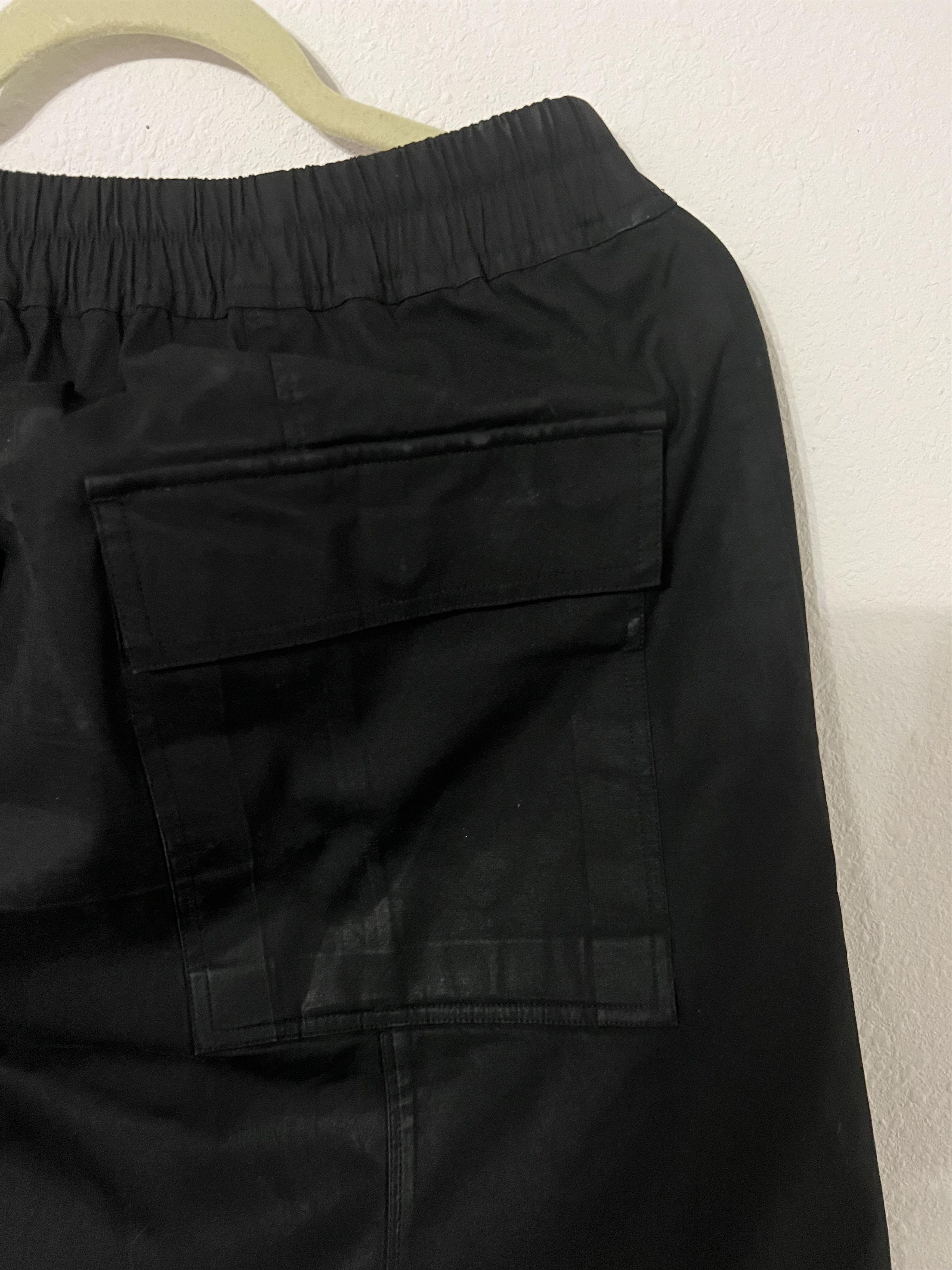 Rick Owens Black Long Drawstring Trouser Size US 30 / EU 46 - 4 Thumbnail