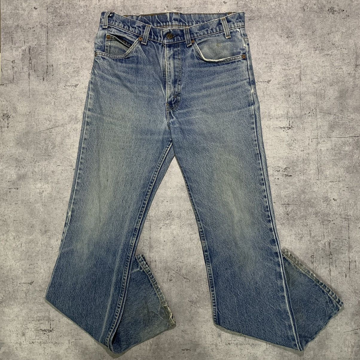 Orange tab Levi’s 517 denim jean