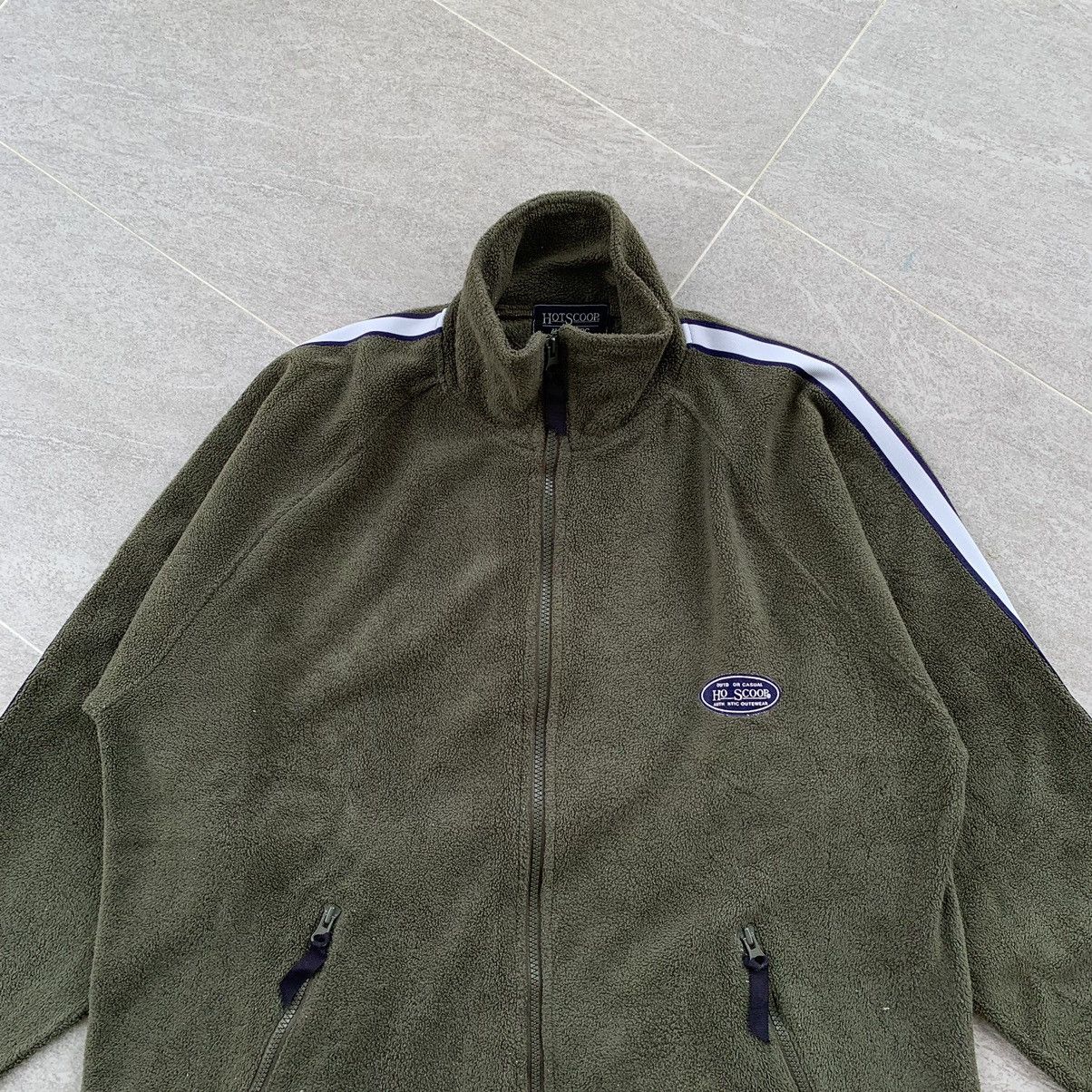 Japanese Brand HOT SCOOP fleece full-zip jacket.. small logo I Size US XXL / EU 58 / 5 - 2 Thumbnail