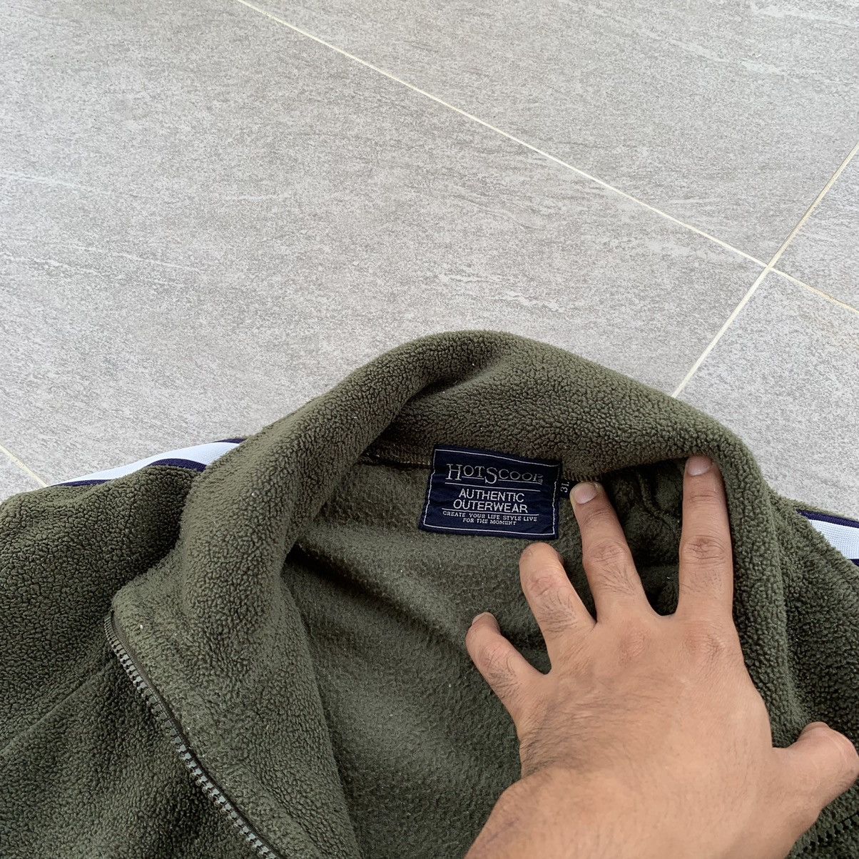 Japanese Brand HOT SCOOP fleece full-zip jacket.. small logo I Size US XXL / EU 58 / 5 - 5 Thumbnail