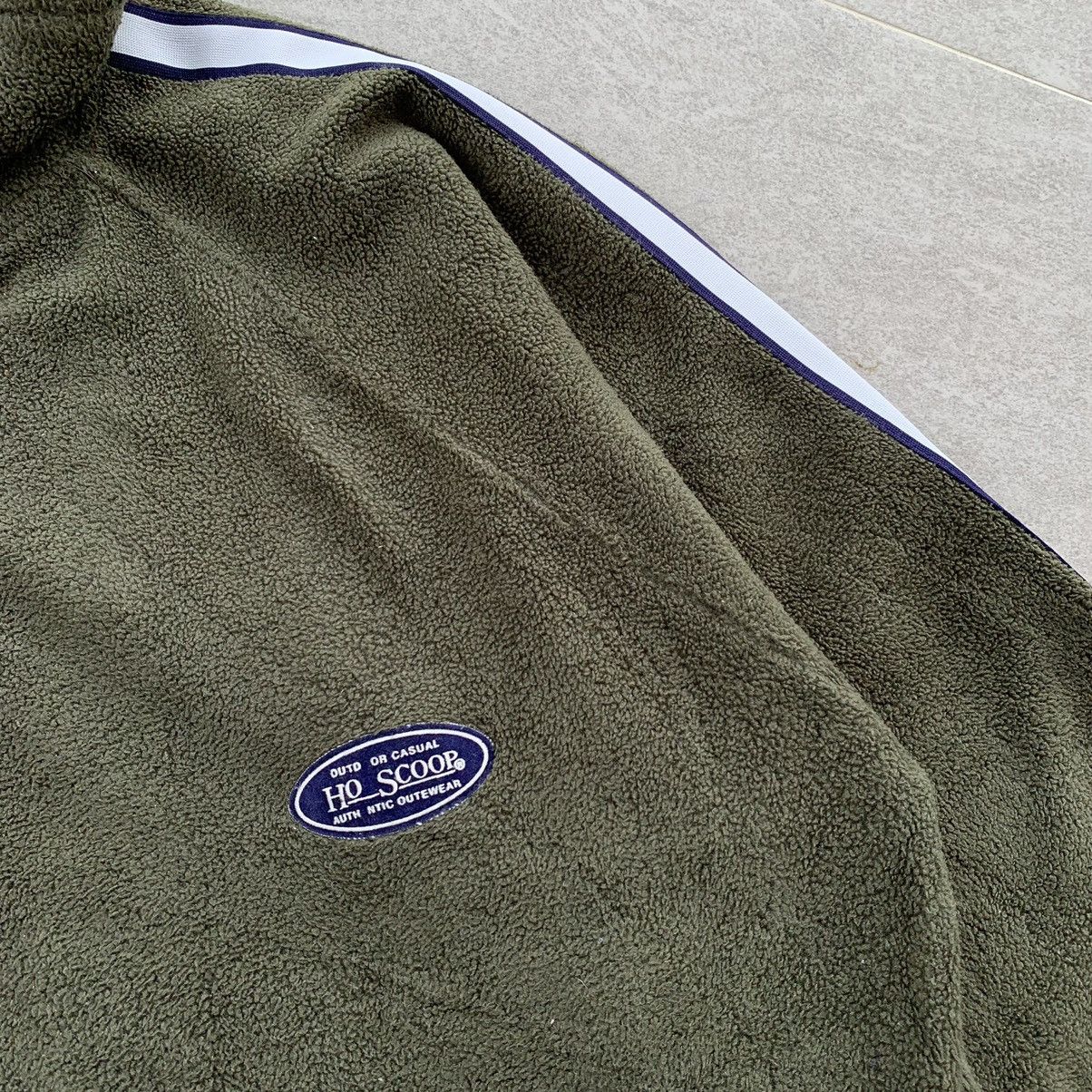 Japanese Brand HOT SCOOP fleece full-zip jacket.. small logo I Size US XXL / EU 58 / 5 - 4 Thumbnail