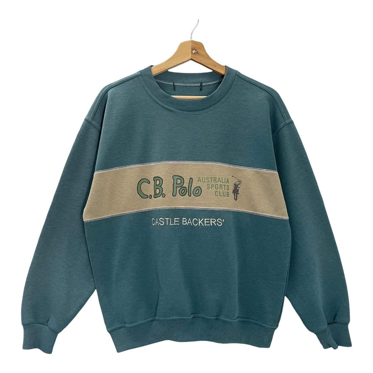 Vintage 90s Castle Backers Australia Sports Crewneck Sweatshirt Size US M / EU 48-50 / 2 - 1 Thumbnail