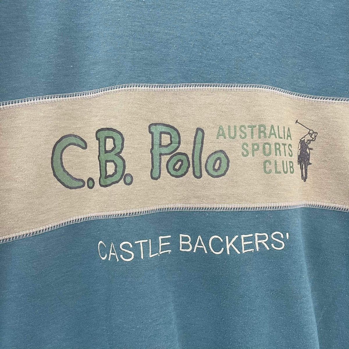 Vintage 90s Castle Backers Australia Sports Crewneck Sweatshirt Size US M / EU 48-50 / 2 - 6 Thumbnail