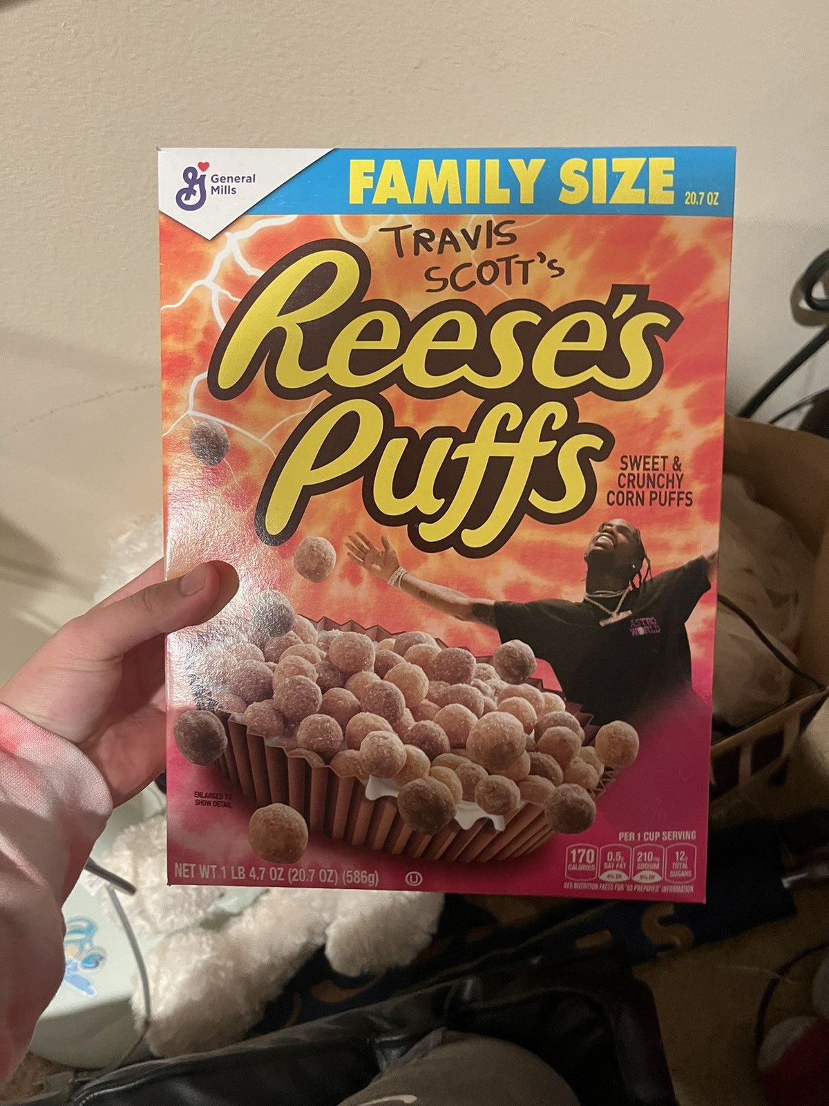 Travis Scott Travis Scott Reese’s Puffs Cereal Box Size ONE SIZE - 1 Thumbnail