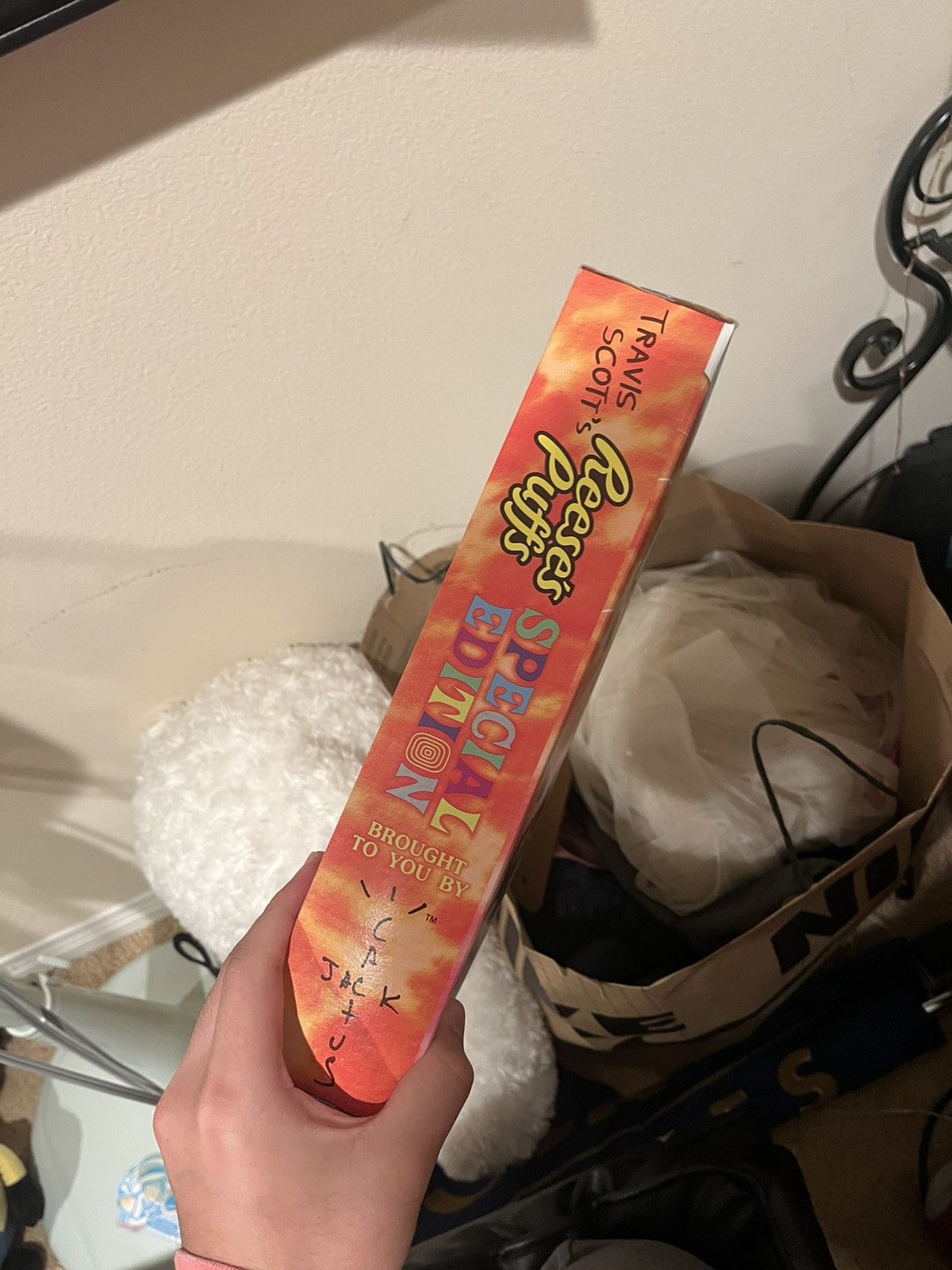 Travis Scott Travis Scott Reese’s Puffs Cereal Box Size ONE SIZE - 6 Thumbnail