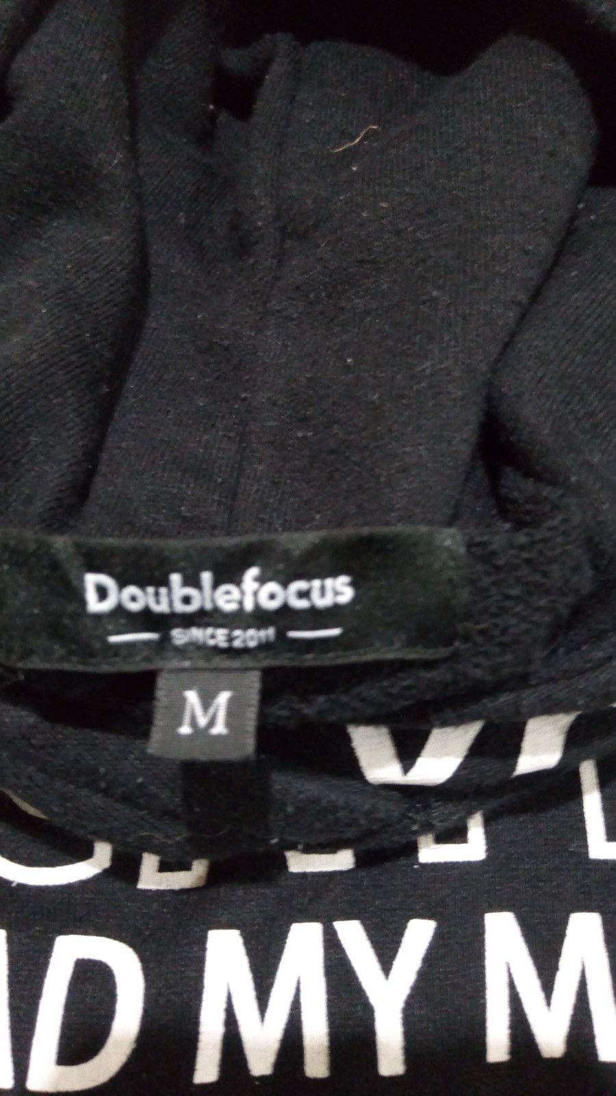 Japanese Brand DOUBLE FOCUS Hoodie size M fits S Size US S / EU 44-46 / 1 - 8 Thumbnail
