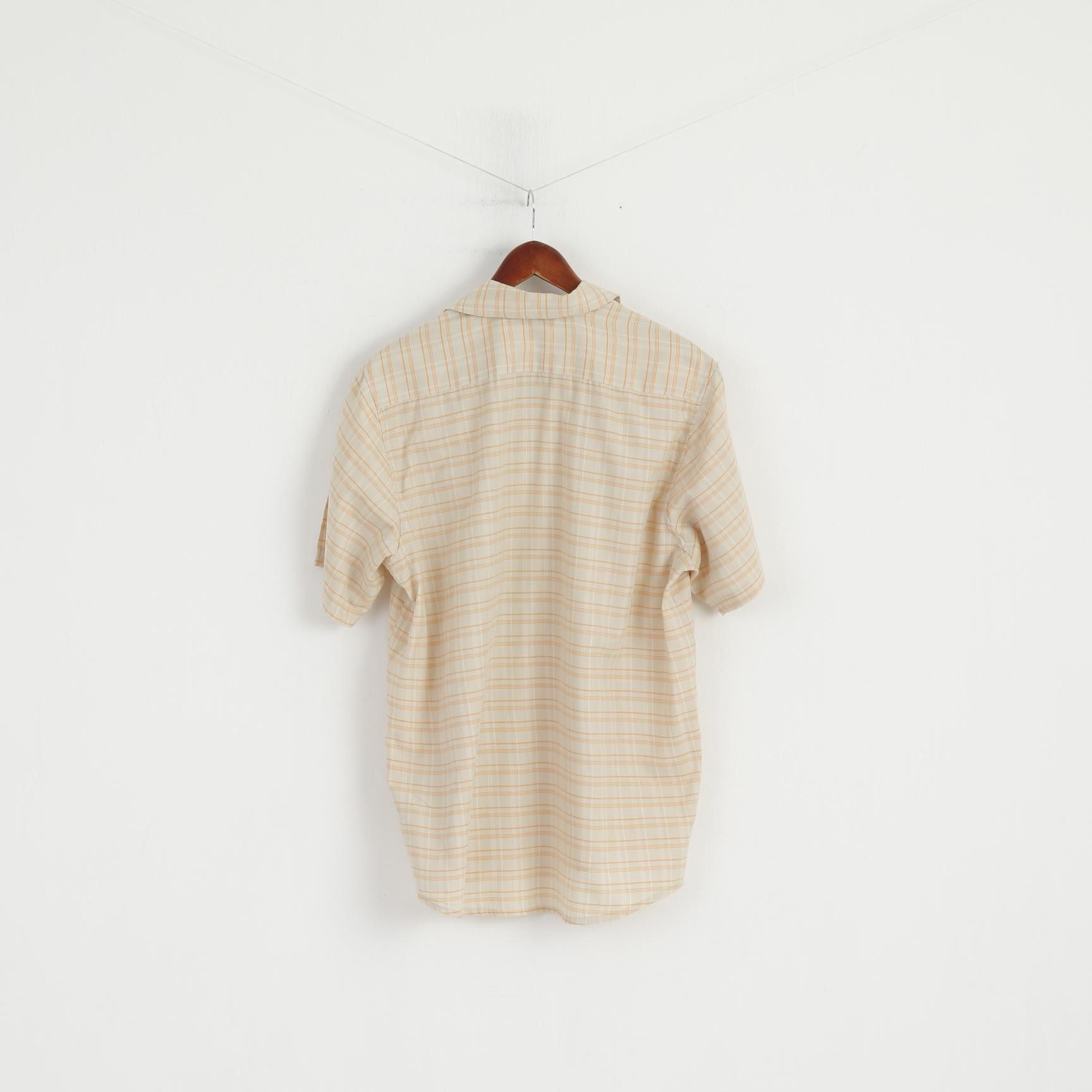 Adidas Adidas Men L Casual Shirt Beige Pockets Trekking 7138 Size US L / EU 52-54 / 3 - 7 Thumbnail