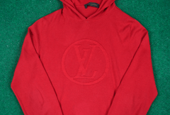 Sudadera con capucha Louis Vuitton para hombre XS Classic Gris LV Logo Zip  Up 120lv32 en venta en 1stDibs