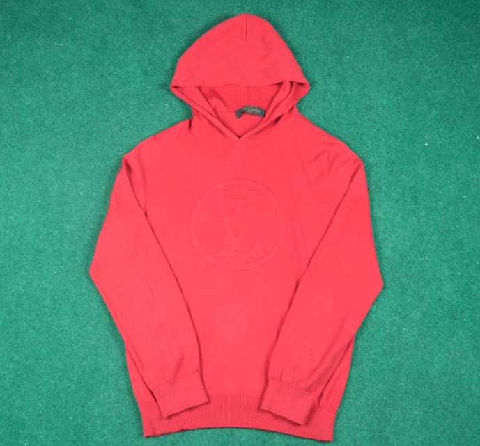 Louis Vuitton LV Big Logo Knit Japan Louis Vuitton Made Sweater Hoodie Size US S / EU 44-46 / 1 - 2 Thumbnail