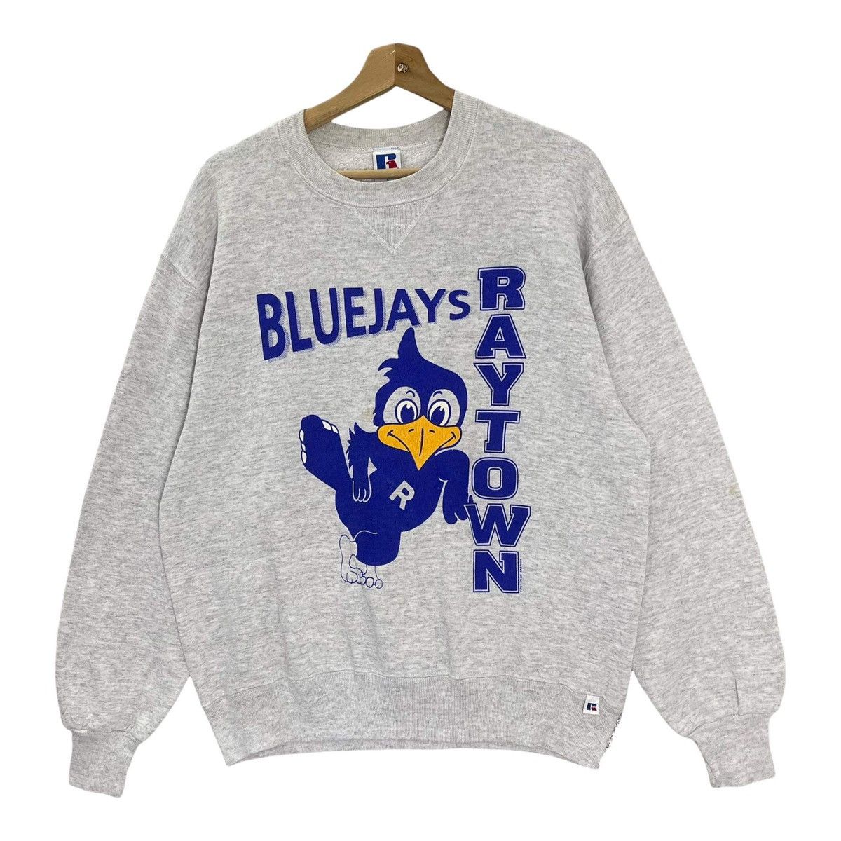 NFL 90s Raytown Blue Jays Big Logo Sweatshirt Size L Size US L / EU 52-54 / 3 - 3 Thumbnail
