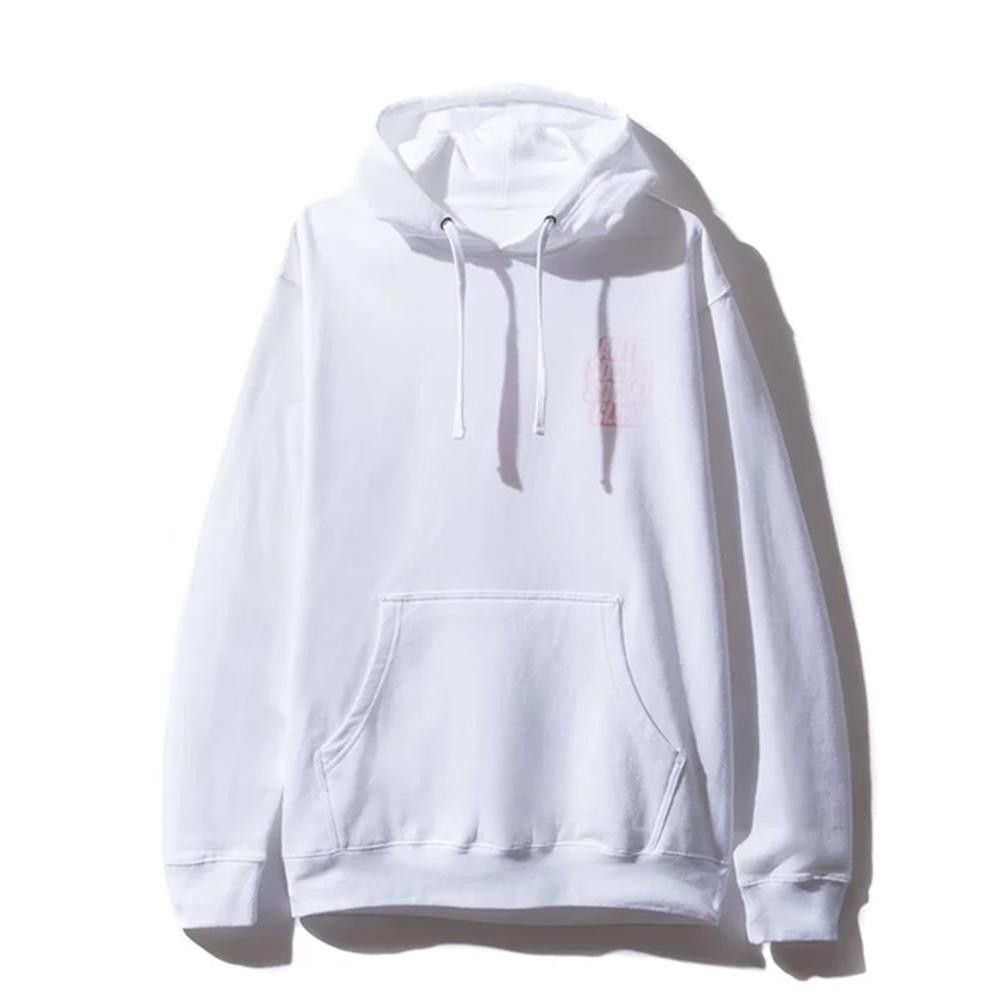 Anti Social Social Club DS Pink Blocked ASSC White Hoodie BAPE KITH FTP OOTD MagOC Size US XL / EU 56 / 4 - 4 Thumbnail