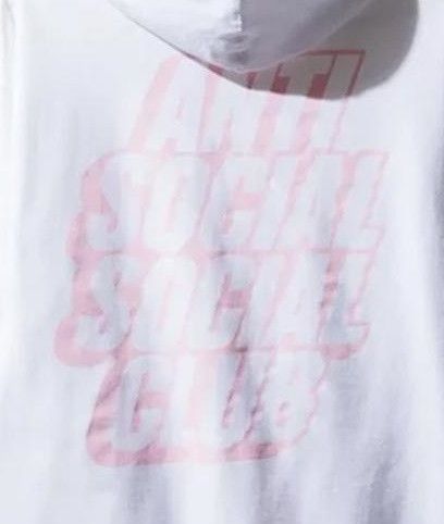 Anti Social Social Club DS Pink Blocked ASSC White Hoodie BAPE KITH FTP OOTD MagOC Size US XL / EU 56 / 4 - 3 Thumbnail