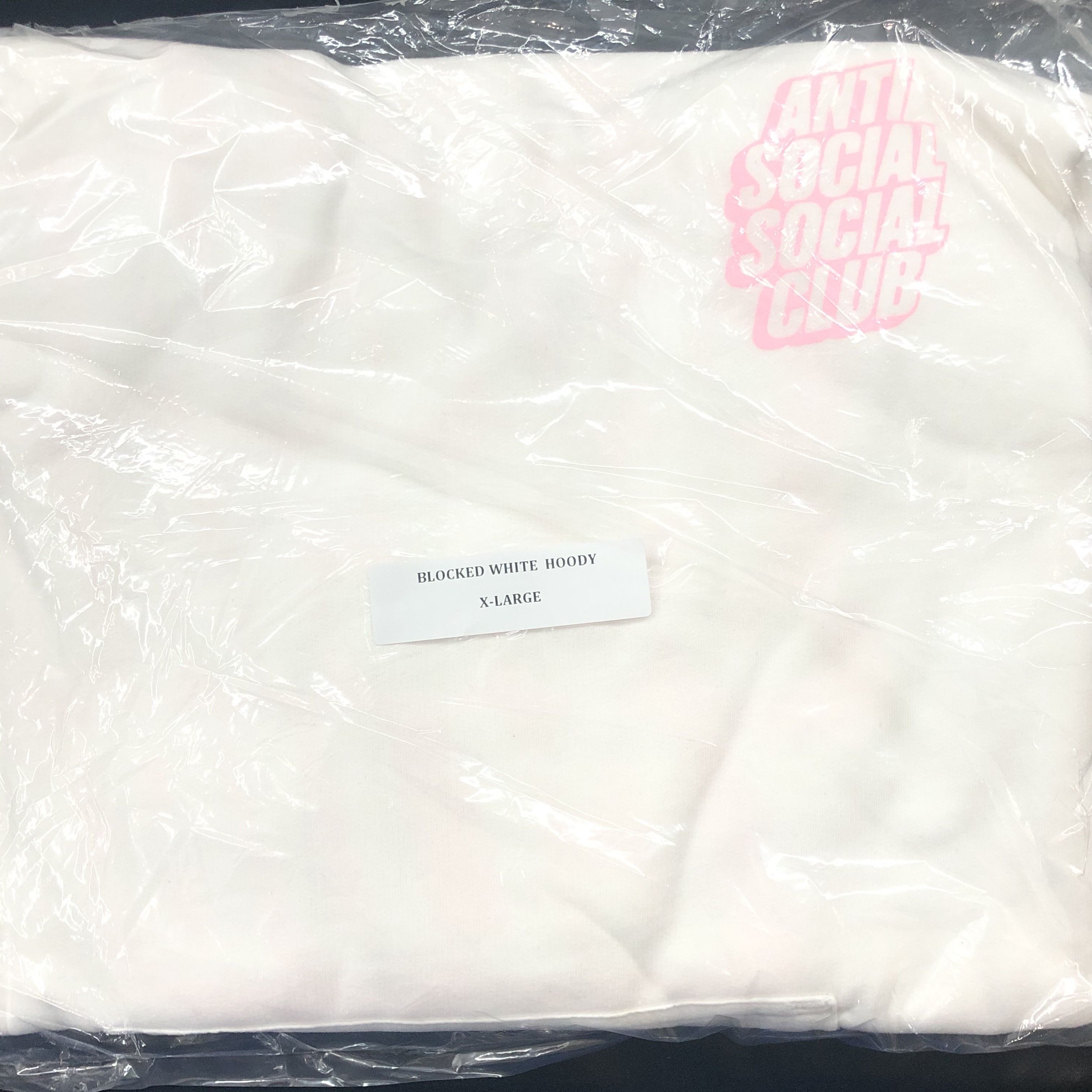 Anti Social Social Club DS Pink Blocked ASSC White Hoodie BAPE KITH FTP OOTD MagOC Size US XL / EU 56 / 4 - 1 Thumbnail
