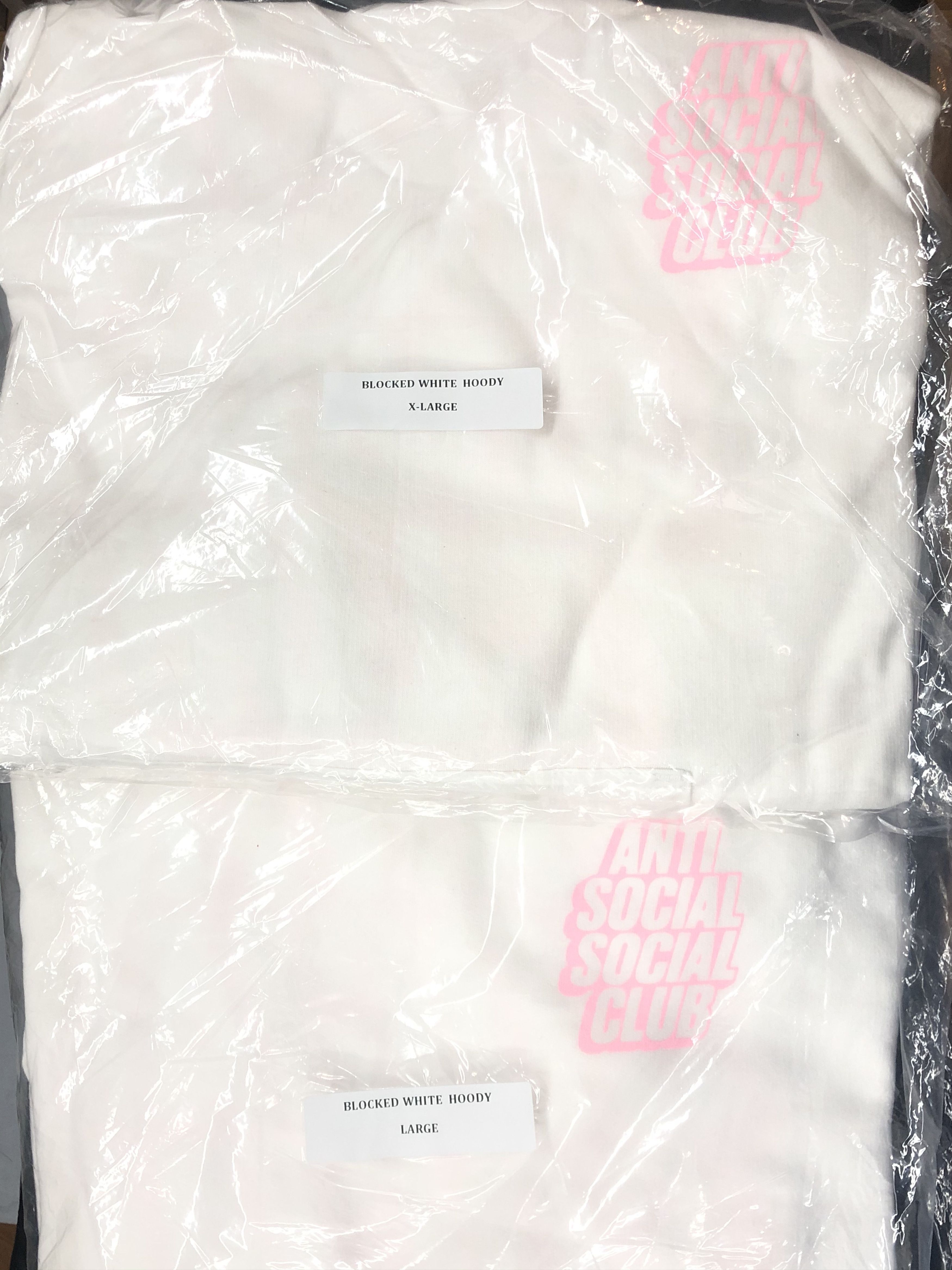 Anti Social Social Club DS Pink Blocked ASSC White Hoodie BAPE KITH FTP OOTD MagOC Size US XL / EU 56 / 4 - 5 Thumbnail