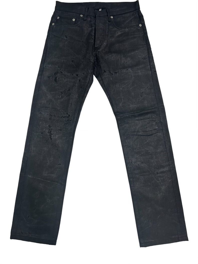 Dior AW07 DIOR HOMME by HEDI SLIMANE WAX COATING DENIM | Grailed