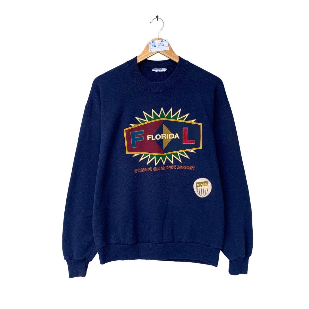 Vintage Florida Biglogo Print Sweatshirt