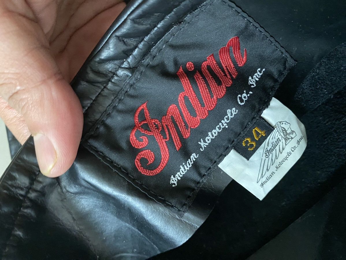 Indian Motorcycle Vintage Indian motocycle co. inc Leather Pants nice design Size US 34 / EU 50 - 10 Thumbnail