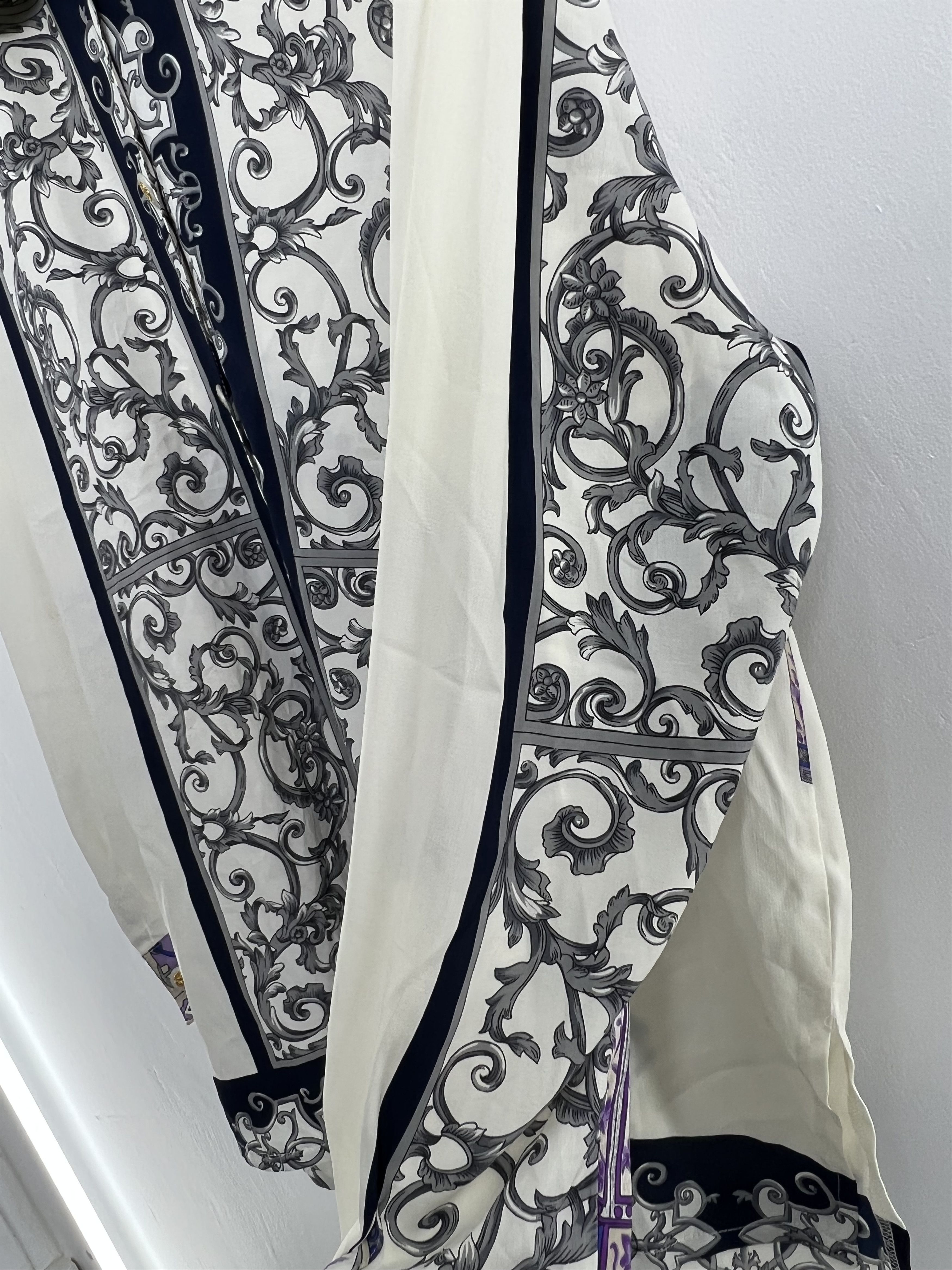 Japanese Brand Vintage baroque long sleeve shirt button up GTMPT139 Size US M / EU 48-50 / 2 - 4 Thumbnail