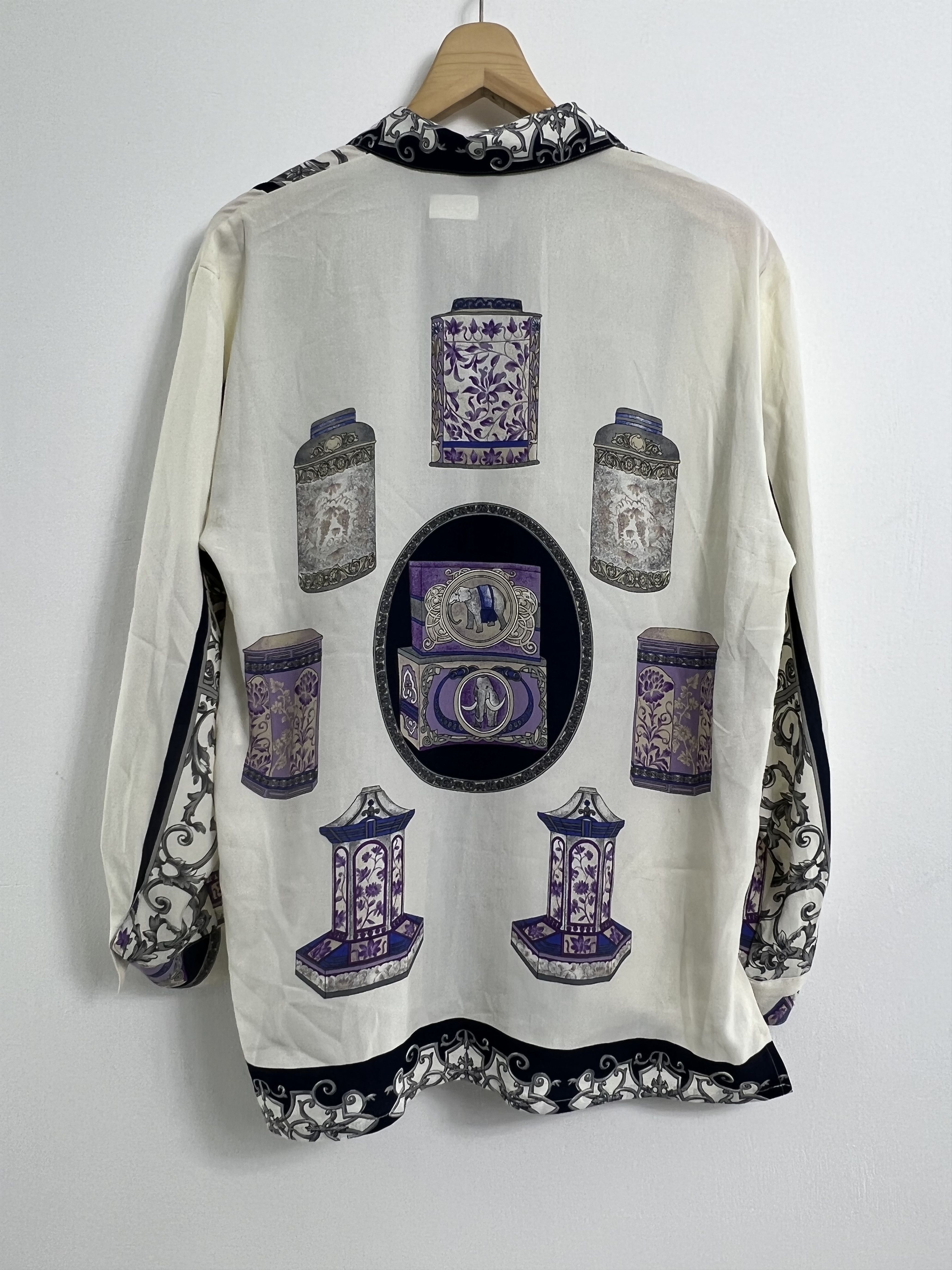 Japanese Brand Vintage baroque long sleeve shirt button up GTMPT139 Size US M / EU 48-50 / 2 - 11 Thumbnail