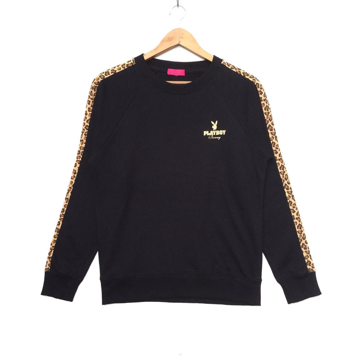 Playboy Vintage 90s Playboy Bunny Leopard Big Logo Sweatshirt | S | Size US S / EU 44-46 / 1 - 7 Thumbnail