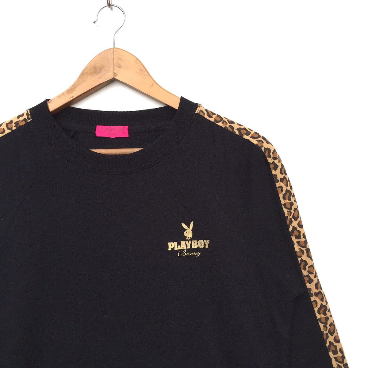 Playboy Vintage 90s Playboy Bunny Leopard Big Logo Sweatshirt | S | Size US S / EU 44-46 / 1 - 6 Thumbnail