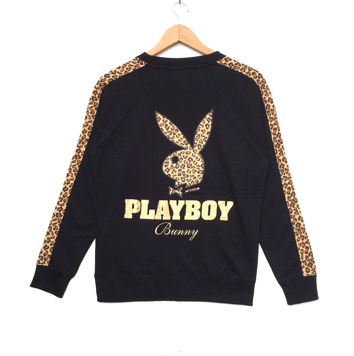Playboy Vintage 90s Playboy Bunny Leopard Big Logo Sweatshirt | S | Size US S / EU 44-46 / 1 - 1 Thumbnail