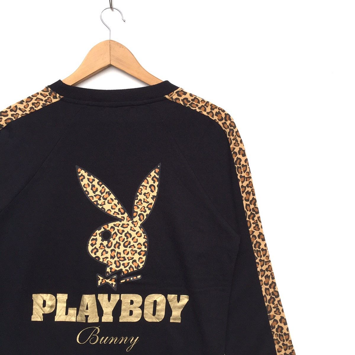 Playboy Vintage 90s Playboy Bunny Leopard Big Logo Sweatshirt | S | Size US S / EU 44-46 / 1 - 2 Thumbnail