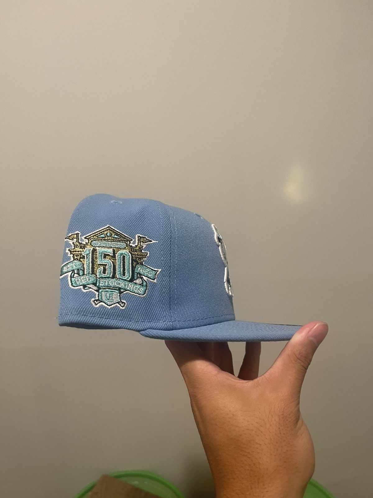 Cincinnati Reds 150th Anniversary Fitted Hat 5/8