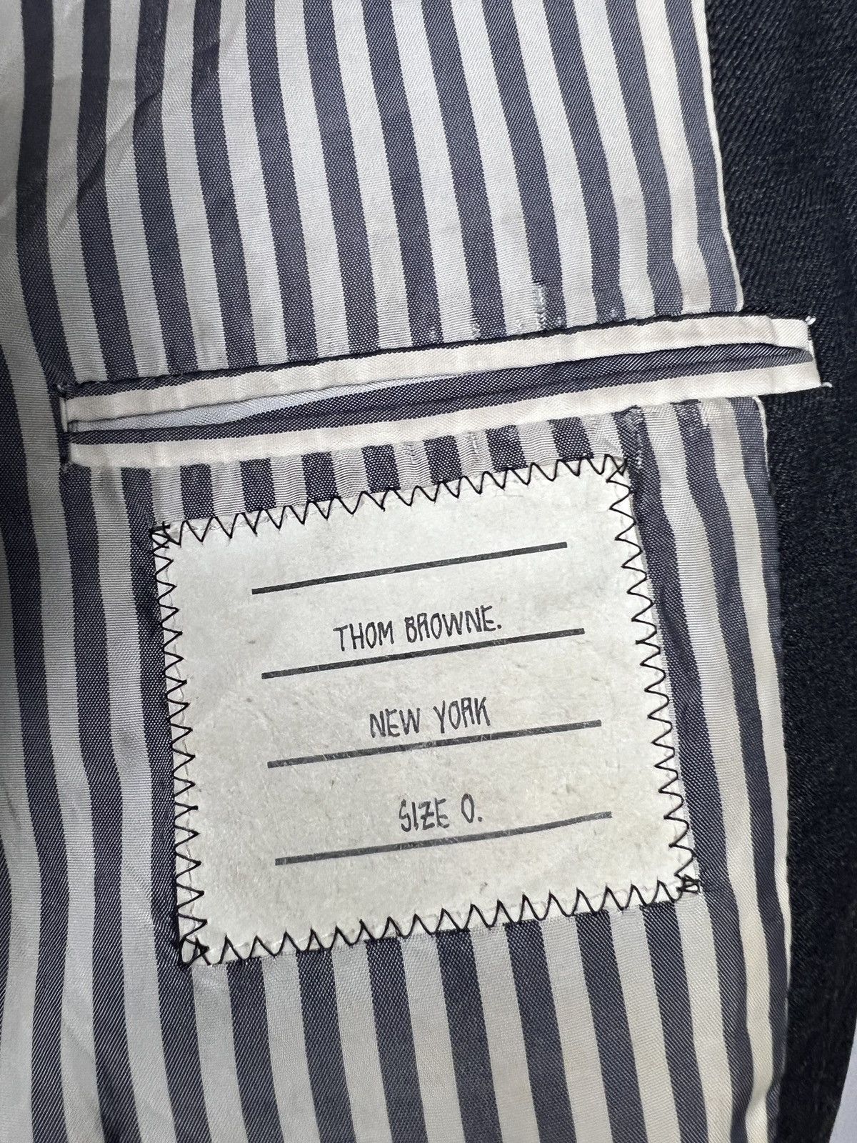 Thom Browne Thom Browne Single Breasted Blazer Size 34S - 10 Thumbnail