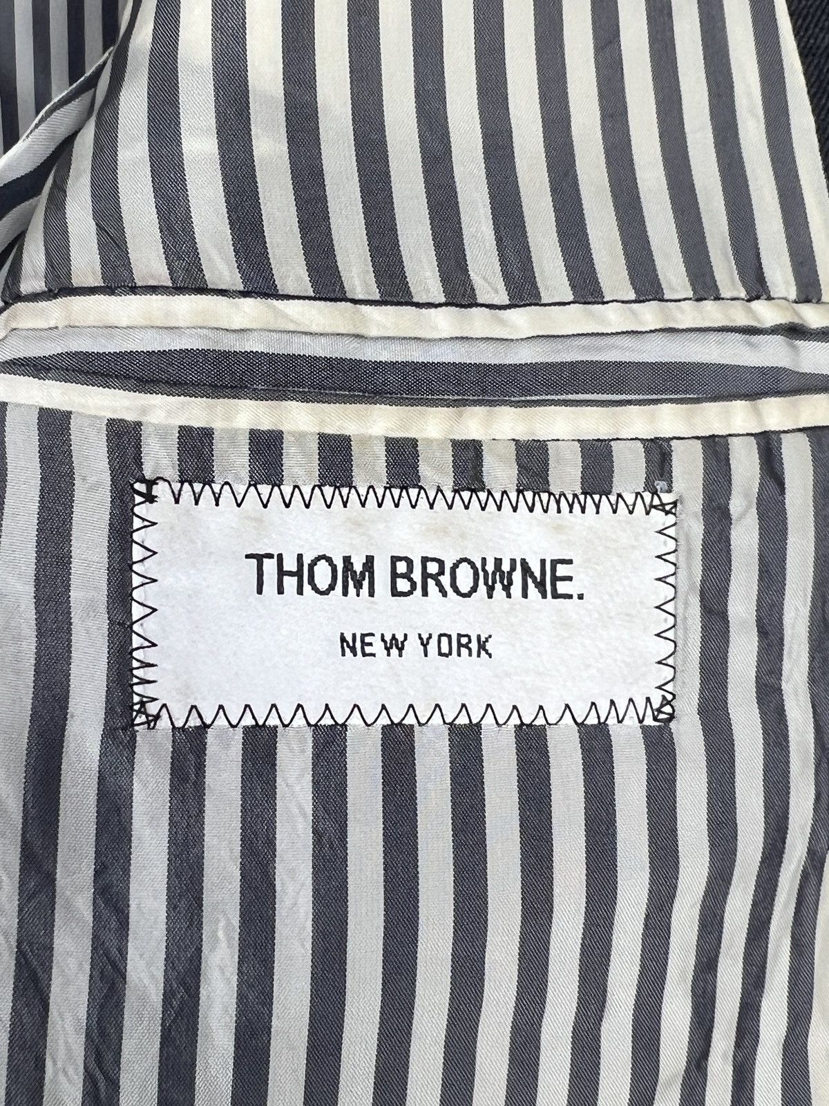 Thom Browne Thom Browne Single Breasted Blazer Size 34S - 11 Thumbnail