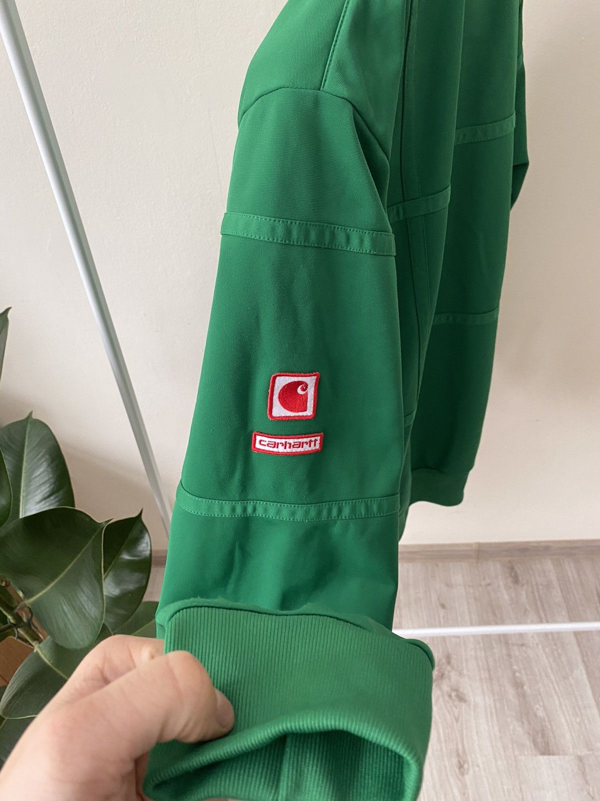 Carhartt × Carhartt Wip × Vintage Carhartt zip up hoodie (sweatshirt) Size US L / EU 52-54 / 3 - 4 Thumbnail