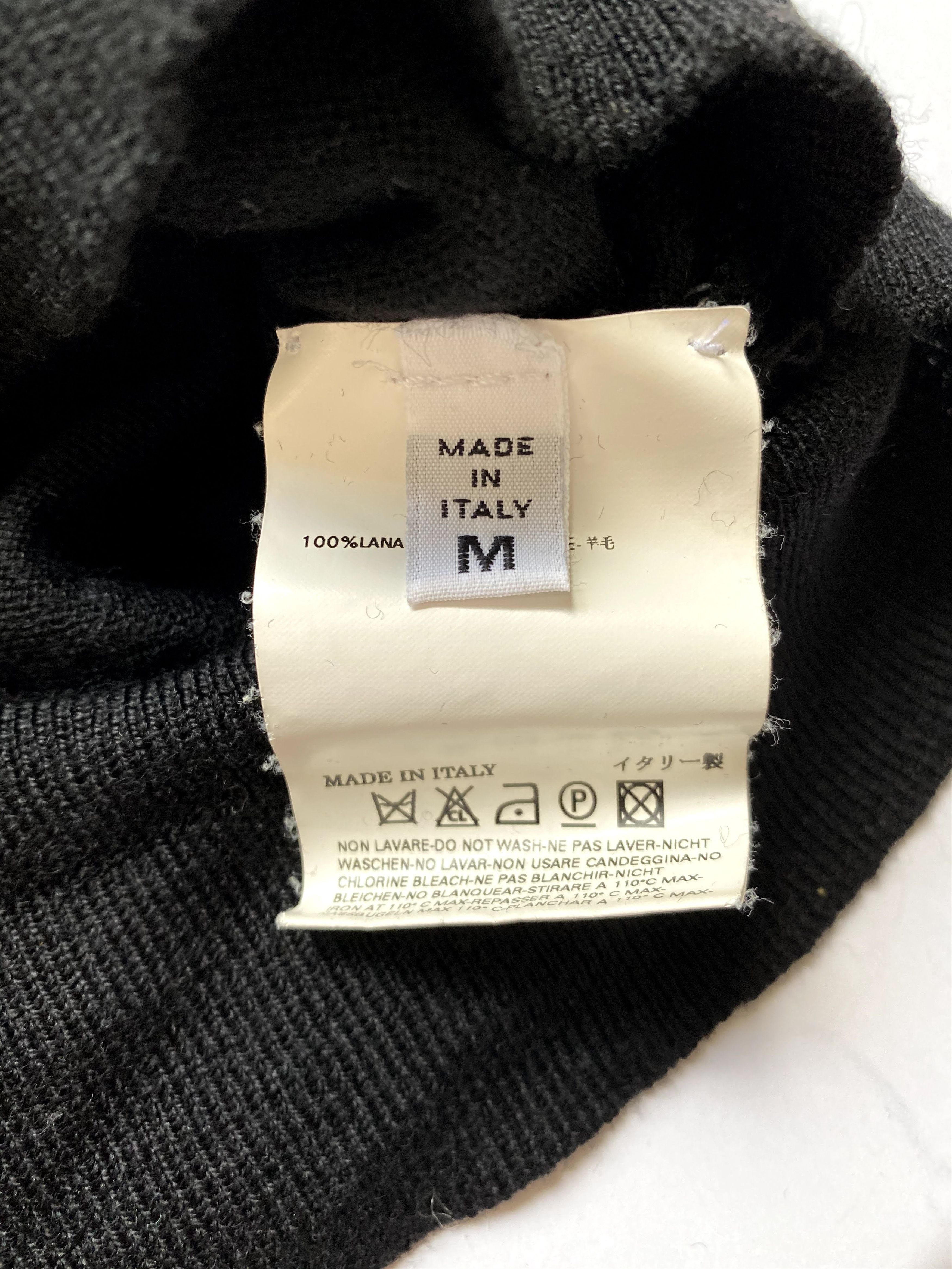 Maison Margiela ⚡️QUICK SALE⚡️2007 Martin Margiela Black Sleeveless Sweater Size US S / EU 44-46 / 1 - 4 Thumbnail