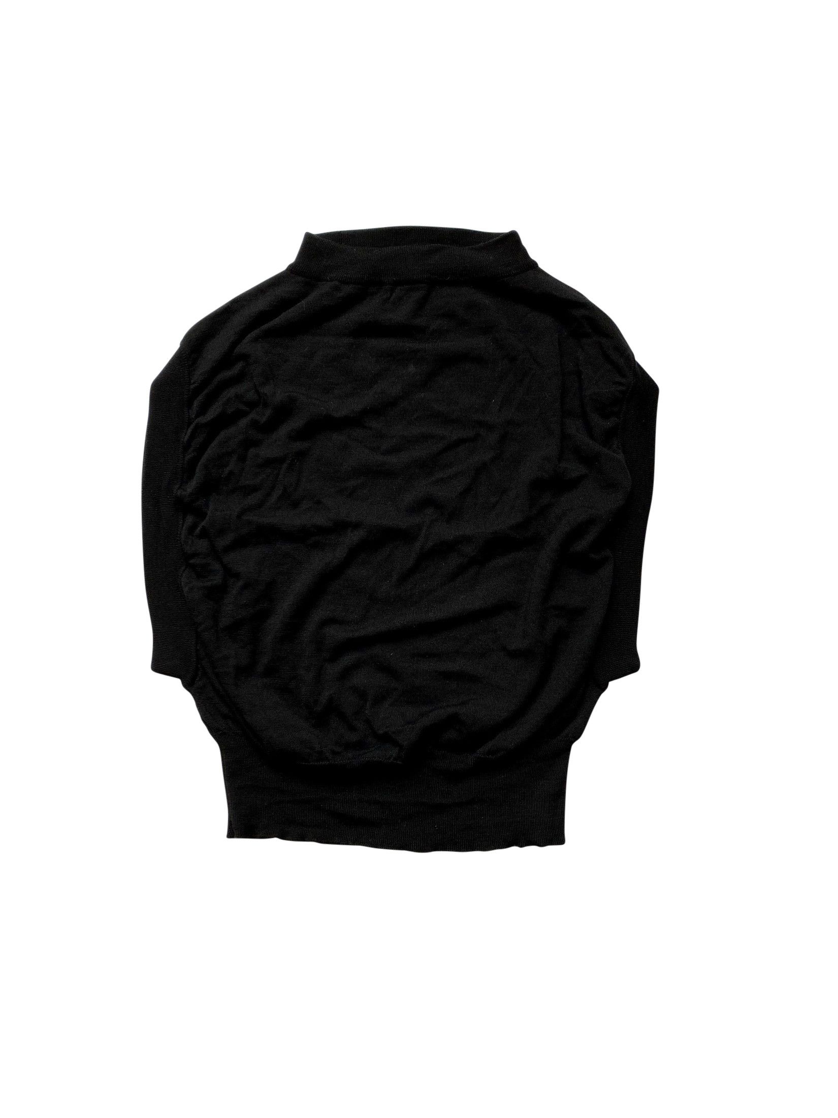 Maison Margiela ⚡️QUICK SALE⚡️2007 Martin Margiela Black Sleeveless Sweater Size US S / EU 44-46 / 1 - 1 Thumbnail
