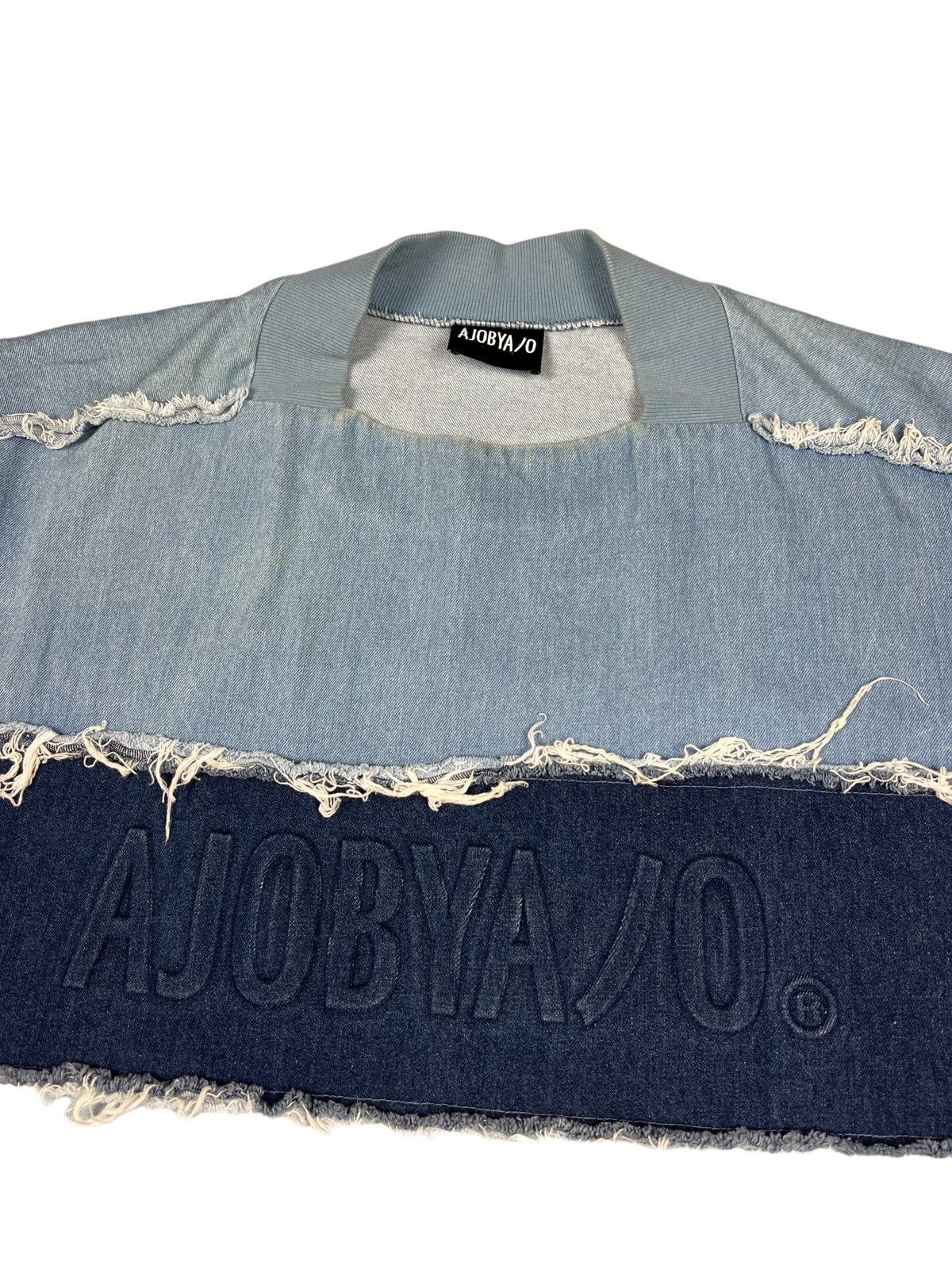 Japanese Brand Ajobyajo Oversized Rebuild Distressed Pullover Size US XL / EU 56 / 4 - 3 Thumbnail