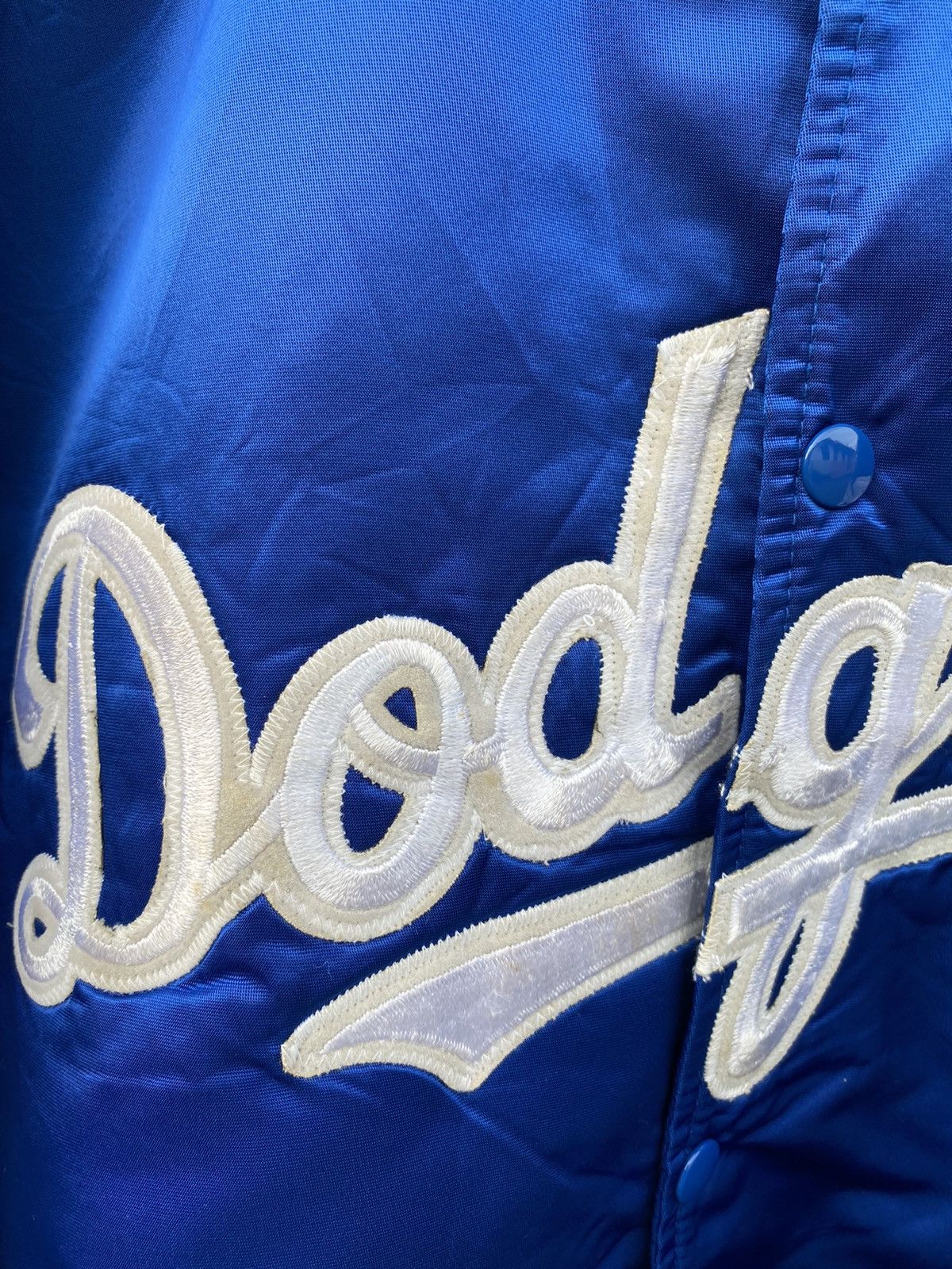 MLB Vintage starter La Dodgers satin bomber jacket Size US XL / EU 56 / 4 - 13 Thumbnail