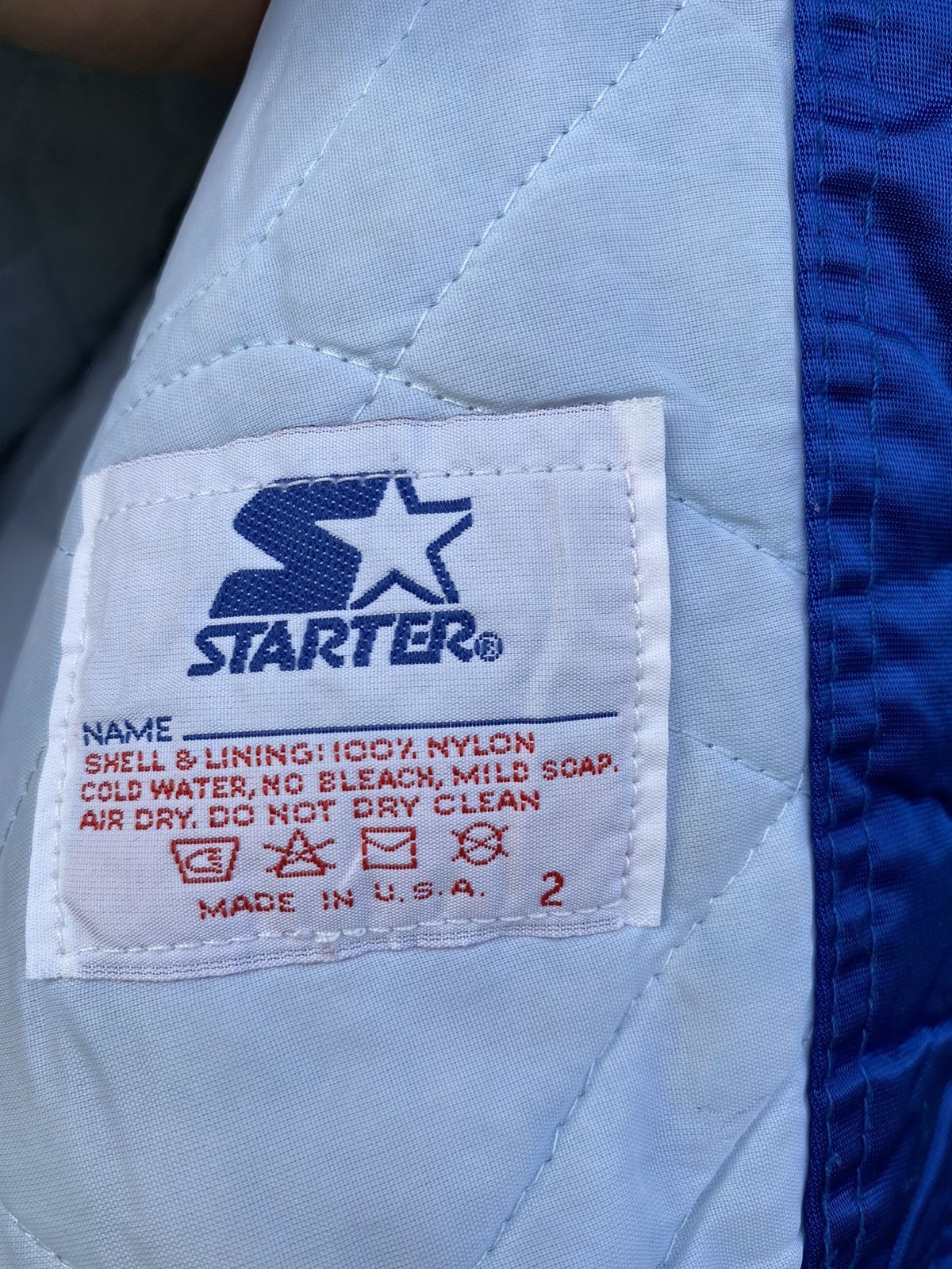 MLB Vintage starter La Dodgers satin bomber jacket Size US XL / EU 56 / 4 - 10 Thumbnail