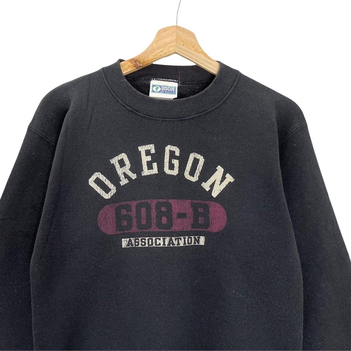 Russell Athletic 90s Discus Athletic Oregon Crewneck Sweatshirt Size S Size US S / EU 44-46 / 1 - 4 Thumbnail