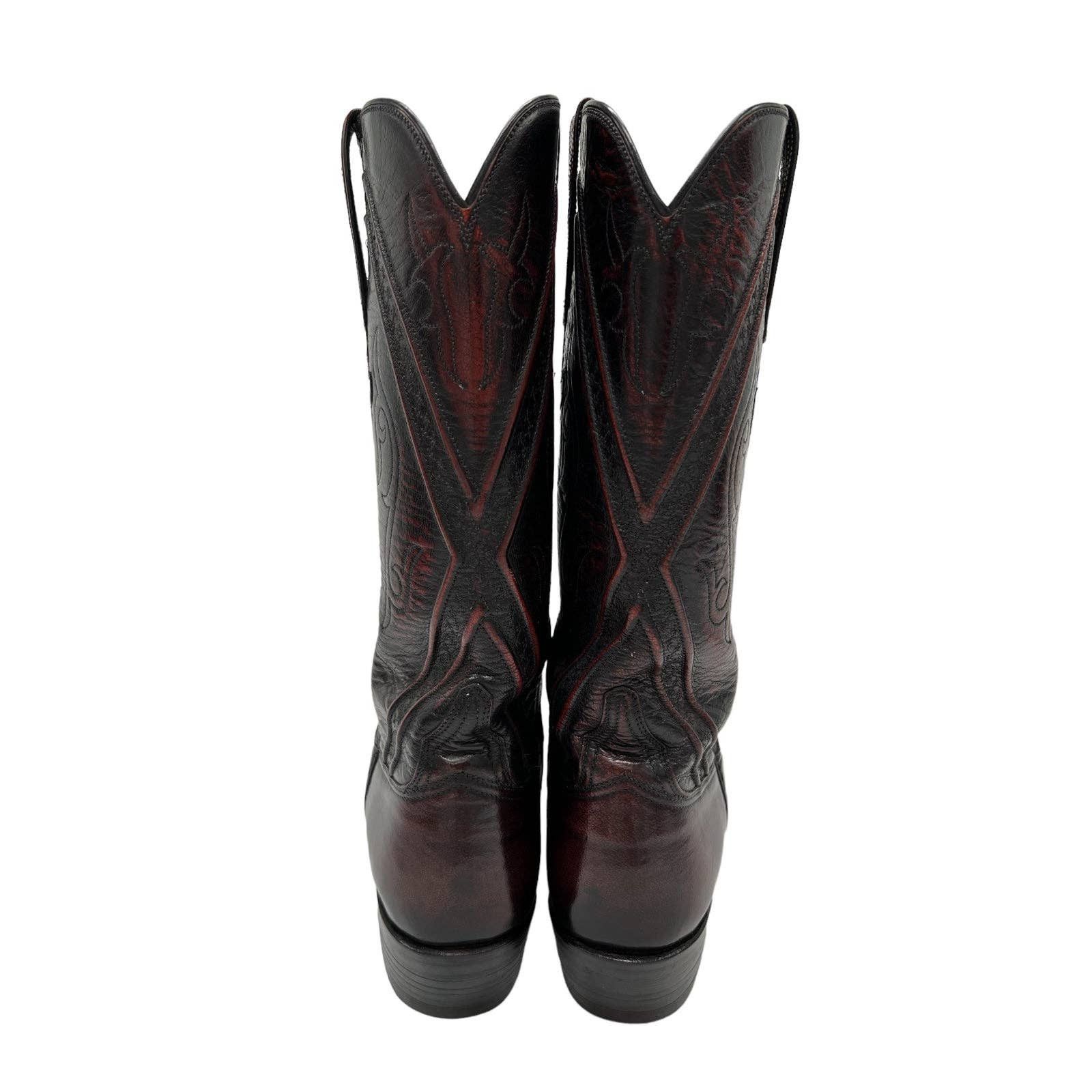 Lucchese Lucchese Vintage Woman’s Cowgirl Boots Size 8B 1L225 Cherry Size US 8 / IT 38 - 4 Thumbnail