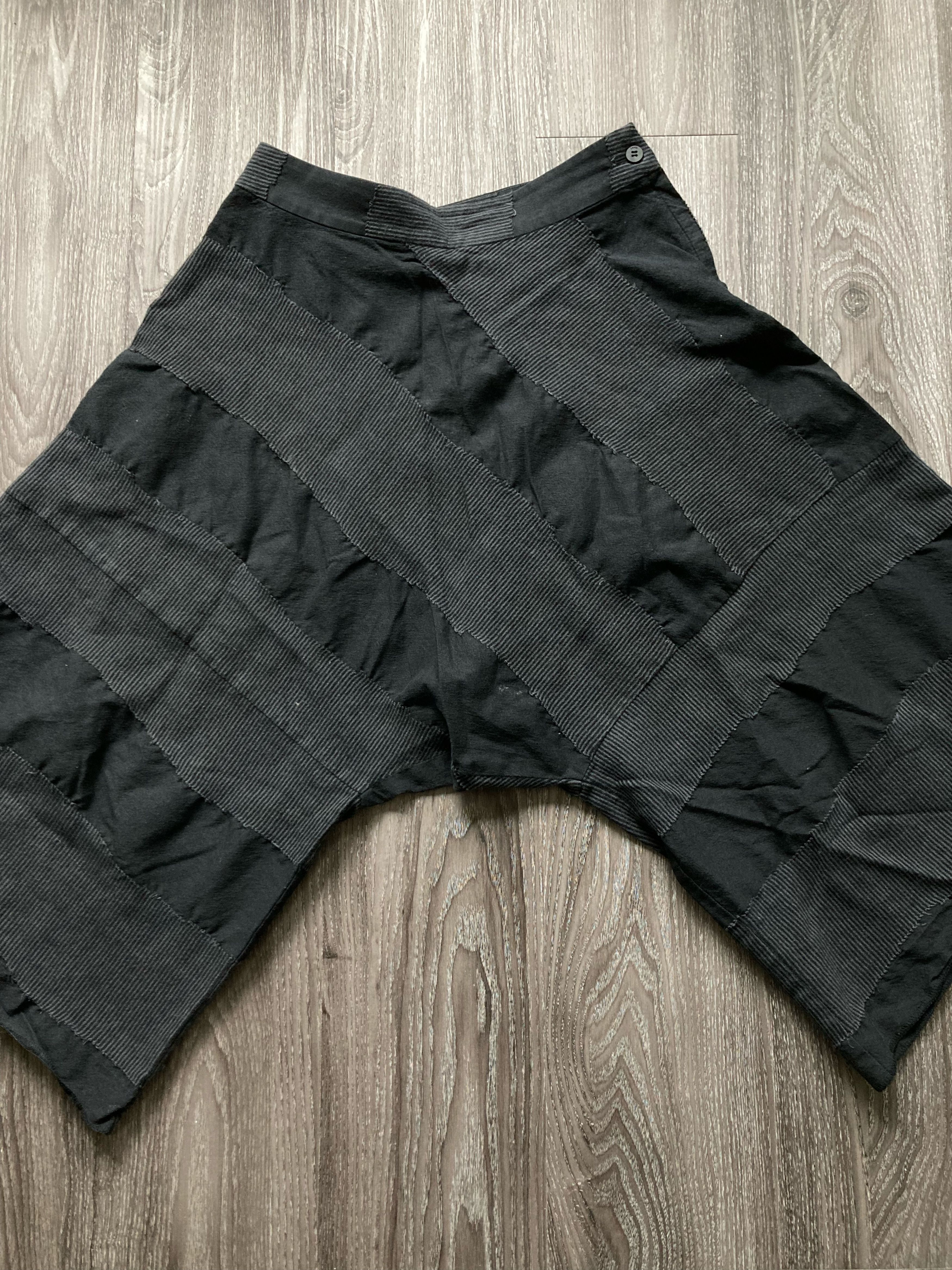 Issey Miyake HAAT Issey Miyake Gaucho Patchwork Pants Size US 28 / EU 44 - 1 Thumbnail