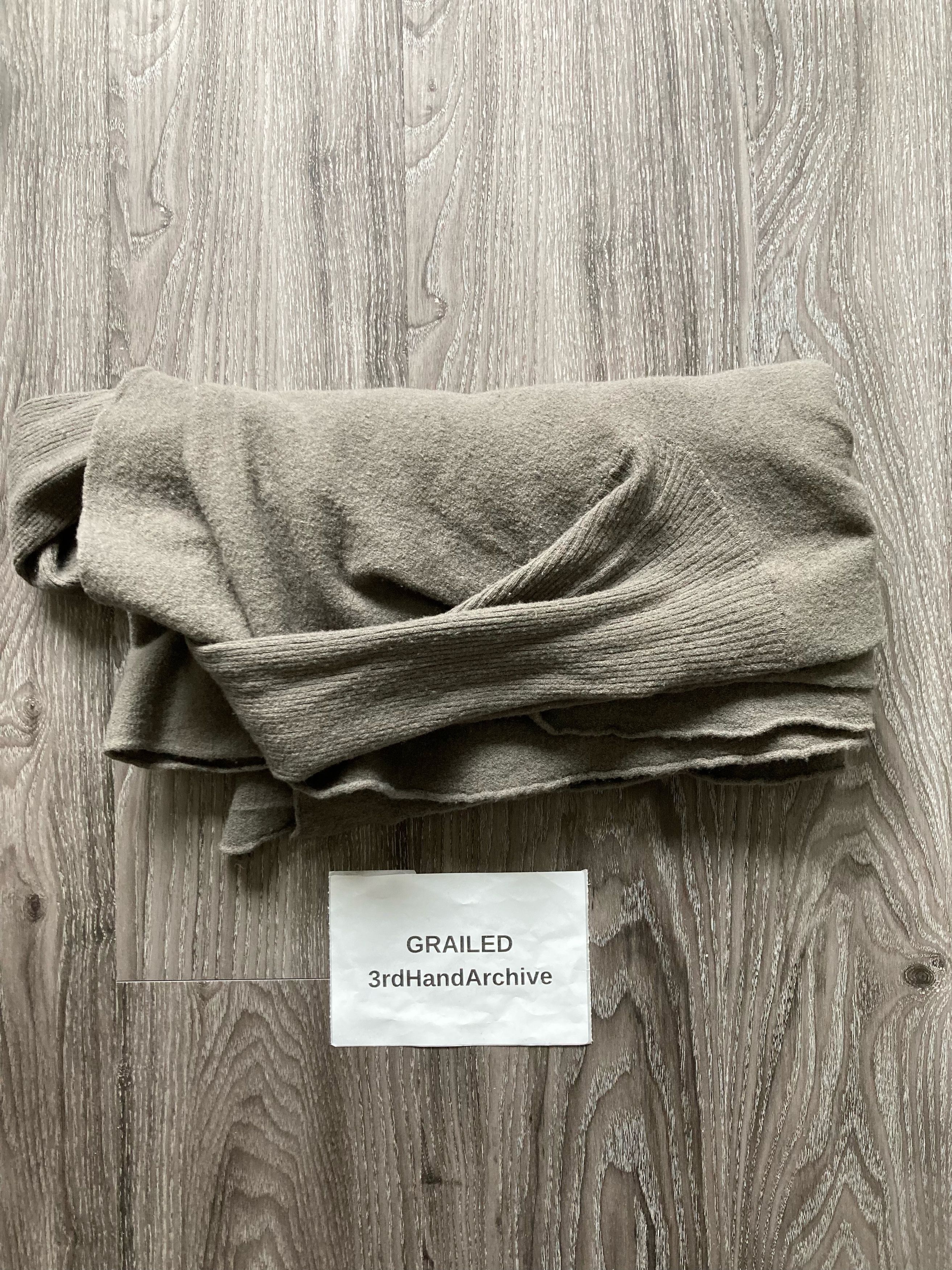 Rick Owens FW08 Rick Owens Wool Dustulator Cardigan Size US S / EU 44-46 / 1 - 12 Thumbnail
