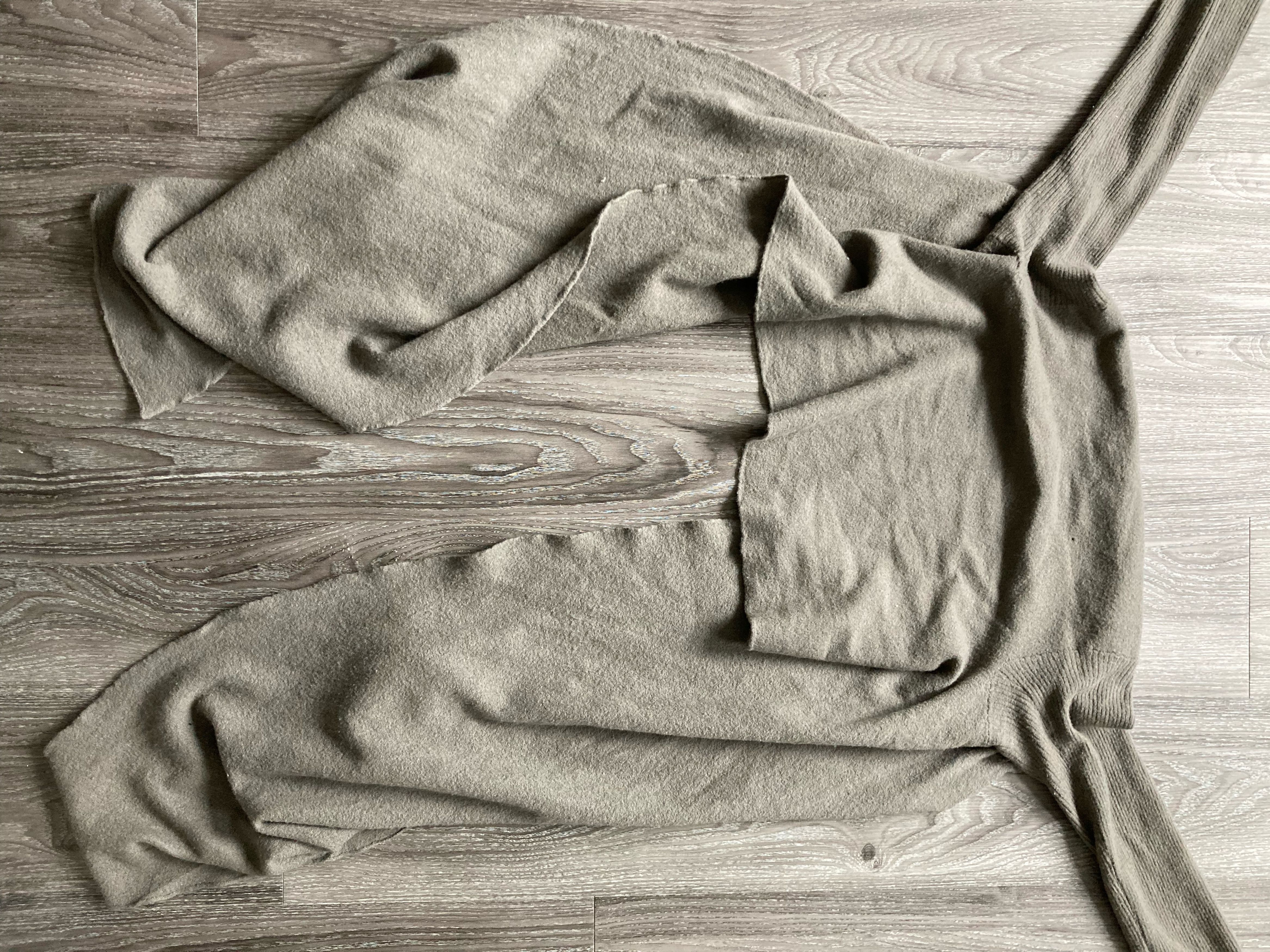Rick Owens FW08 Rick Owens Wool Dustulator Cardigan Size US S / EU 44-46 / 1 - 5 Thumbnail