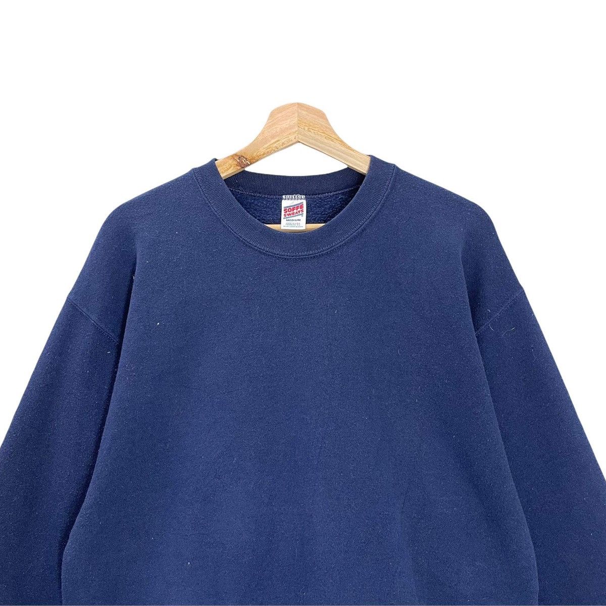 Vintage Vintage 90’s Soffe Sweat Plain Crewneck Sweatshirt Size US M / EU 48-50 / 2 - 4 Thumbnail