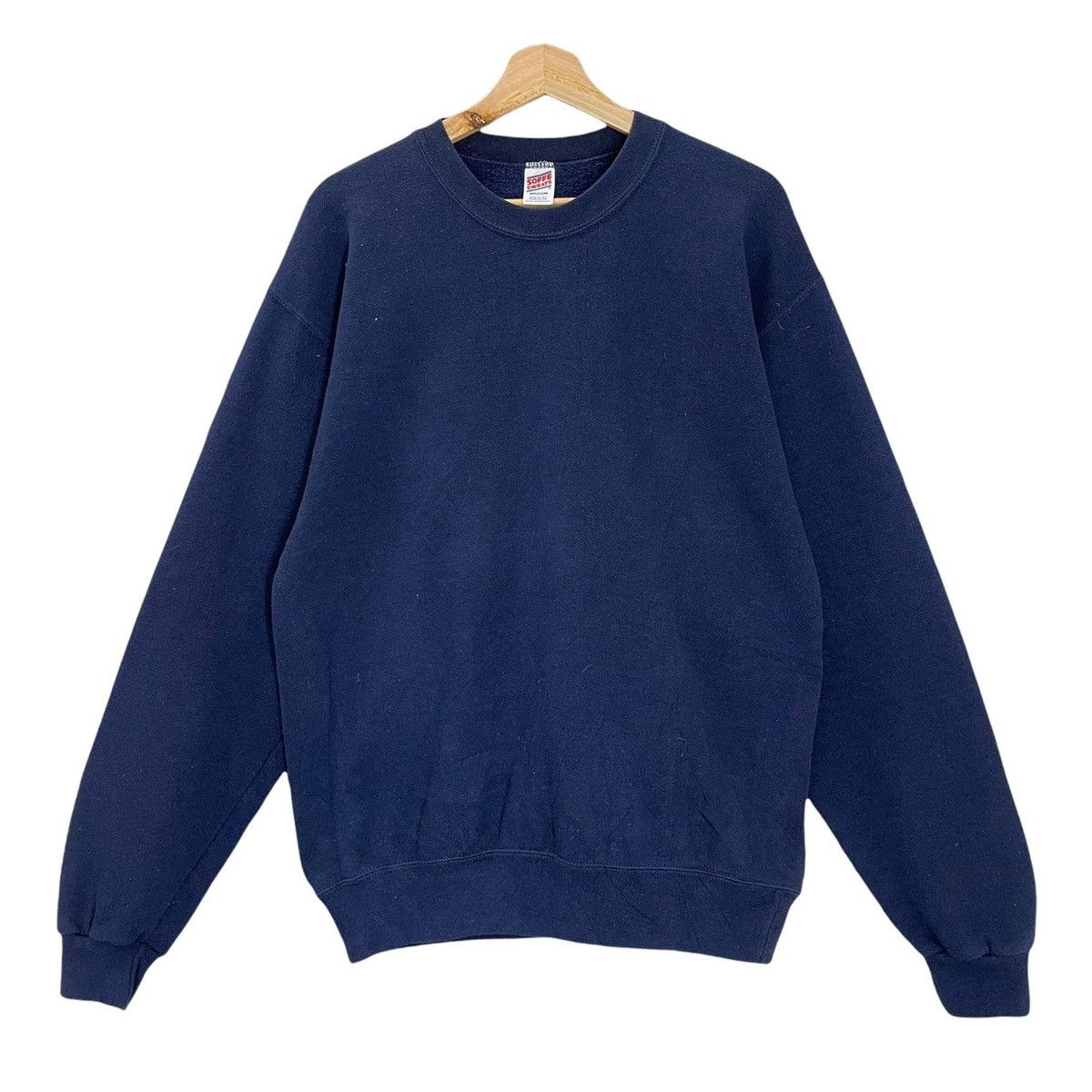 Vintage Vintage 90’s Soffe Sweat Plain Crewneck Sweatshirt Size US M / EU 48-50 / 2 - 3 Thumbnail