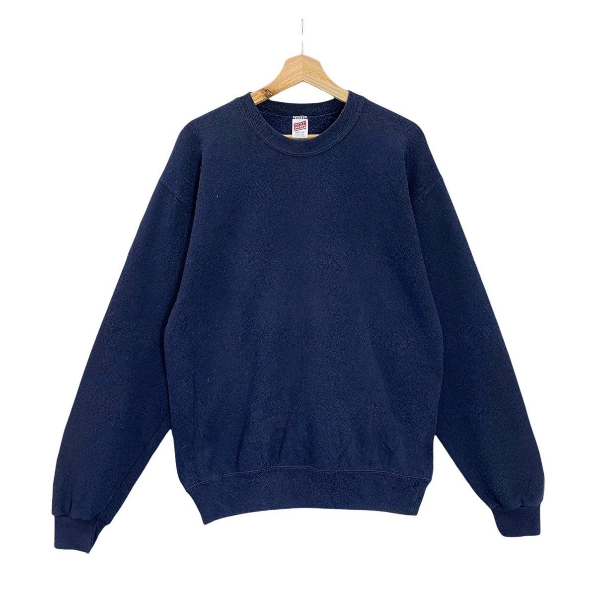 Vintage Vintage 90’s Soffe Sweat Plain Crewneck Sweatshirt Size US M / EU 48-50 / 2 - 1 Thumbnail