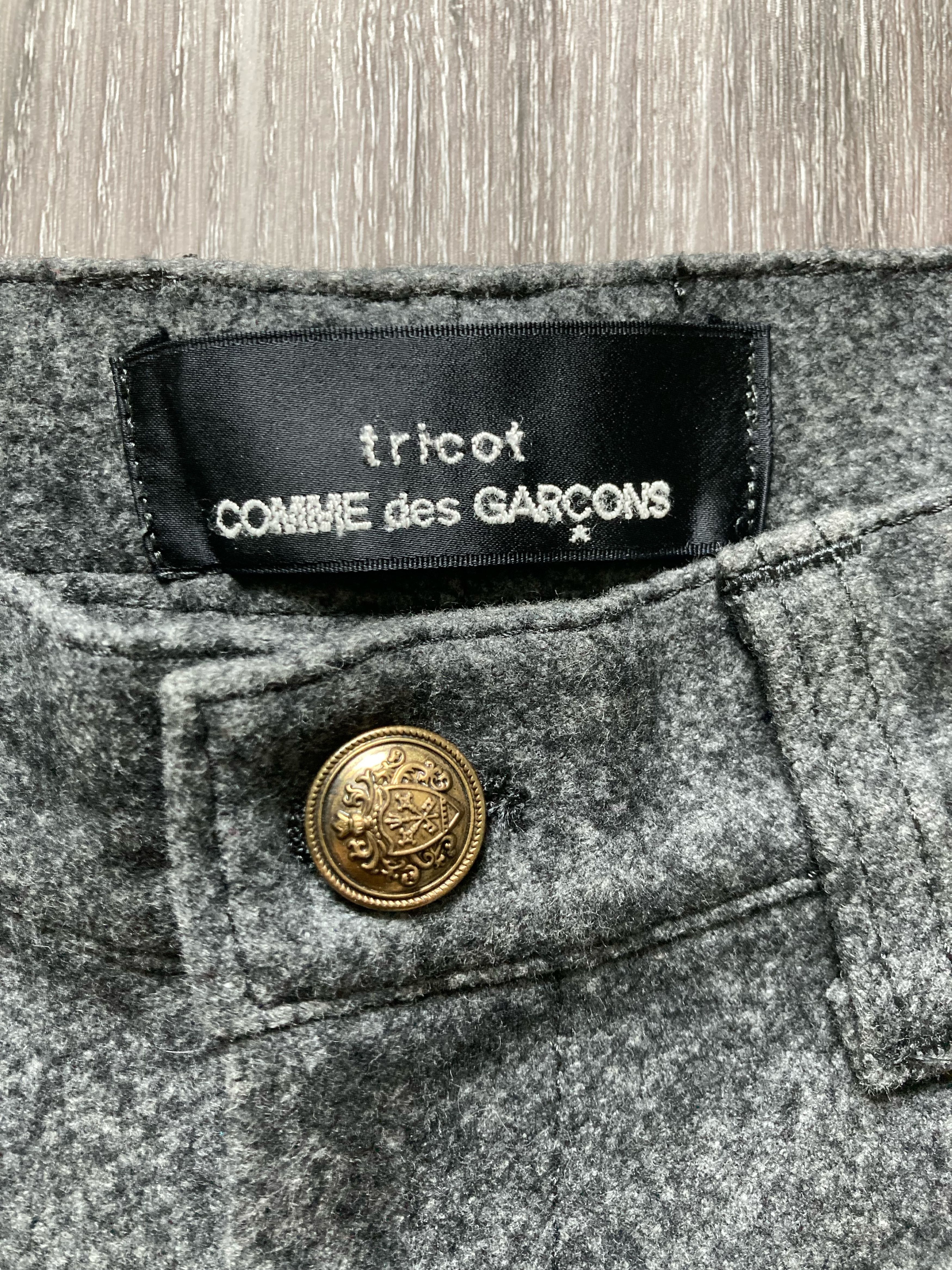 Comme des Garcons AD11 Comme des Garcons Tricot Boiled Wool Shorts Size US 26 / EU 42 - 5 Thumbnail