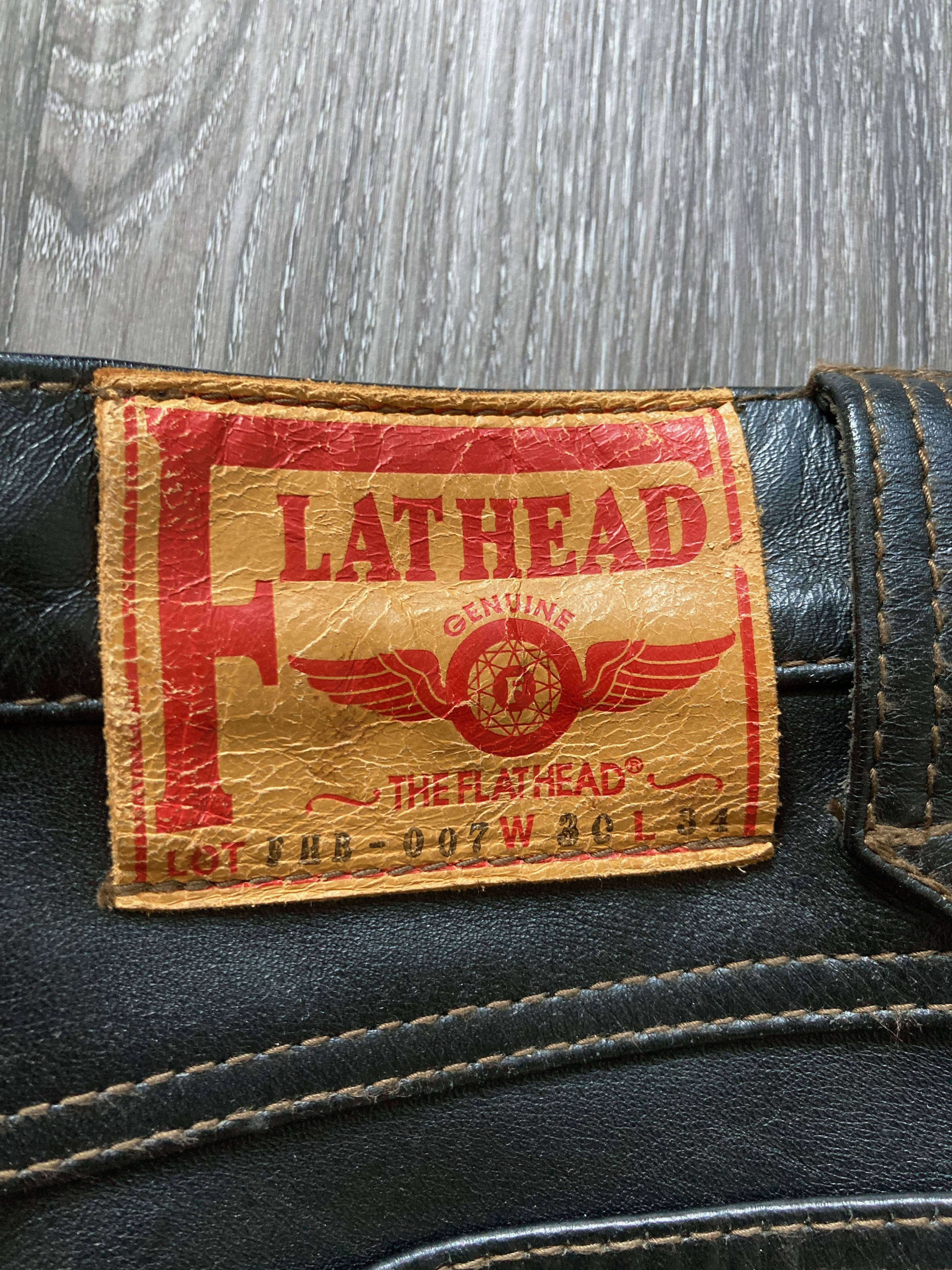The Flat Head The Flat Head Horse Leather Bootcut Pants Size US 28 / EU 44 - 8 Thumbnail