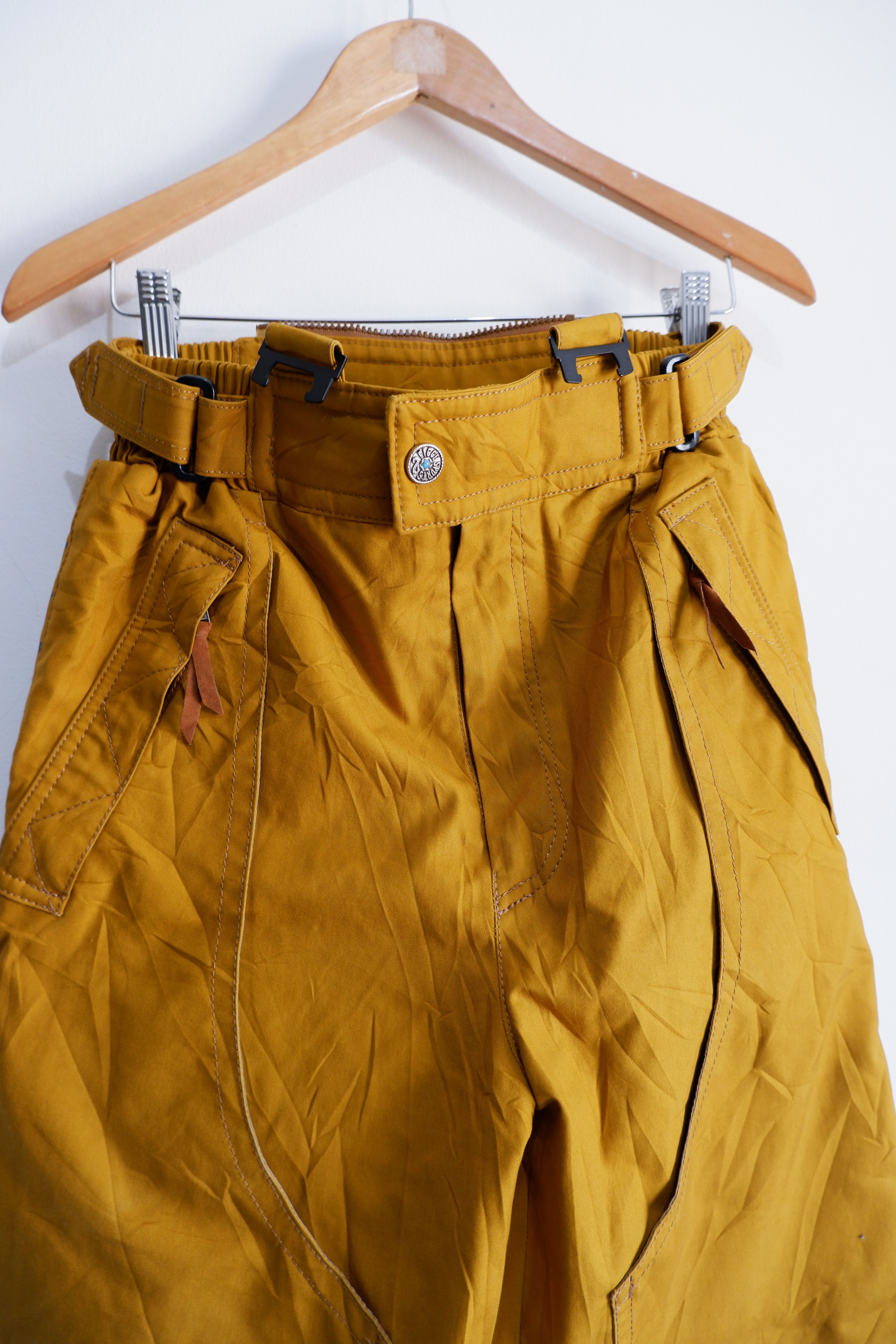 Yoshiyuki Konishi Vintage Ficce Sports by Yoshiyuki Konishi Taped Ski Pants Size US 28 / EU 44 - 3 Thumbnail