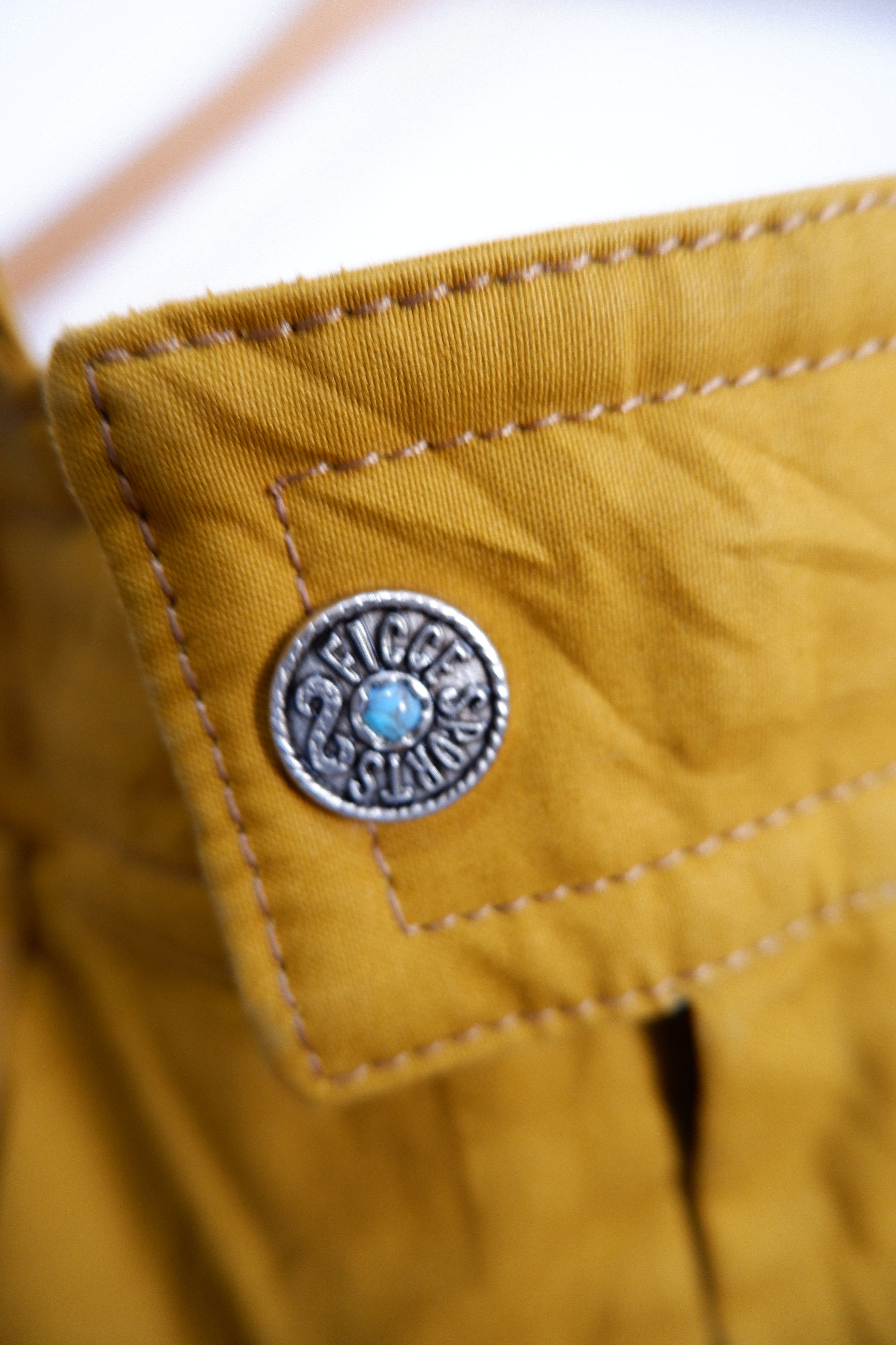 Yoshiyuki Konishi Vintage Ficce Sports by Yoshiyuki Konishi Taped Ski Pants Size US 28 / EU 44 - 7 Thumbnail