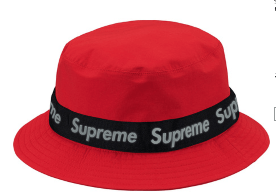 Supreme Taped Seam Crusher S/M | Grailed