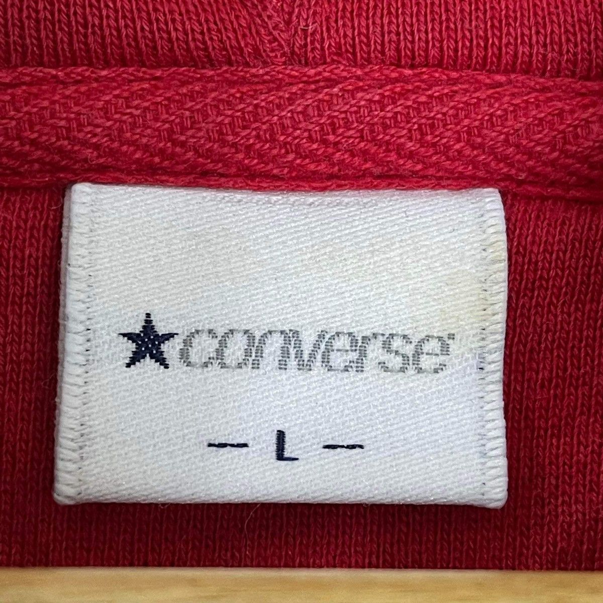 Converse Vintage Converse Big Logo Zipper Hoodiee Size L Size US L / EU 52-54 / 3 - 8 Thumbnail